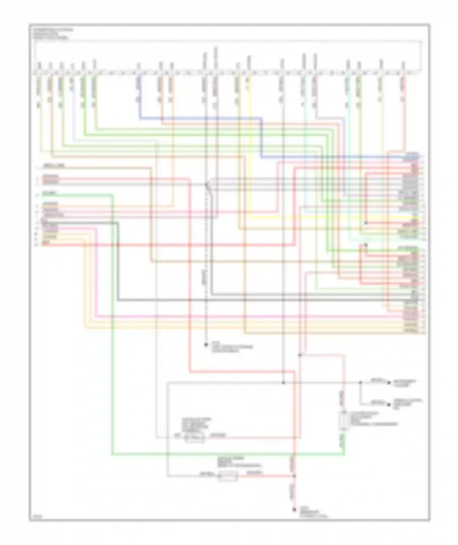 Mustang Ford IV (1993-1998): Wiring diagram engine performance 3.8ls (2 of 6)