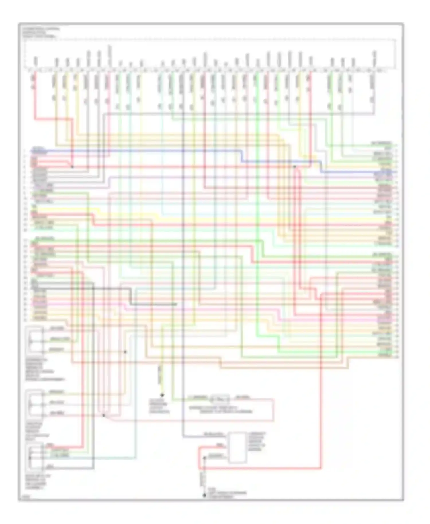 Mustang Ford IV (1993-1998): Wiring diagram engine performance 3.8ls (3 of 6)
