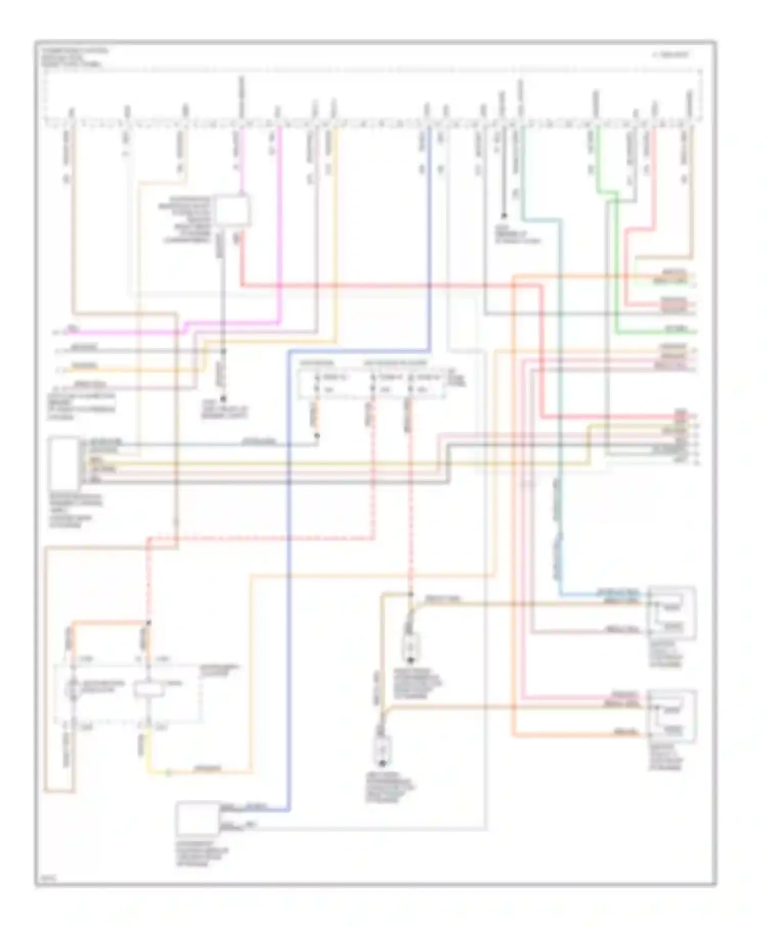 Mustang Ford IV (1993-1998): Wiring diagram engine performance 4.6l dohcs (1 of 5)