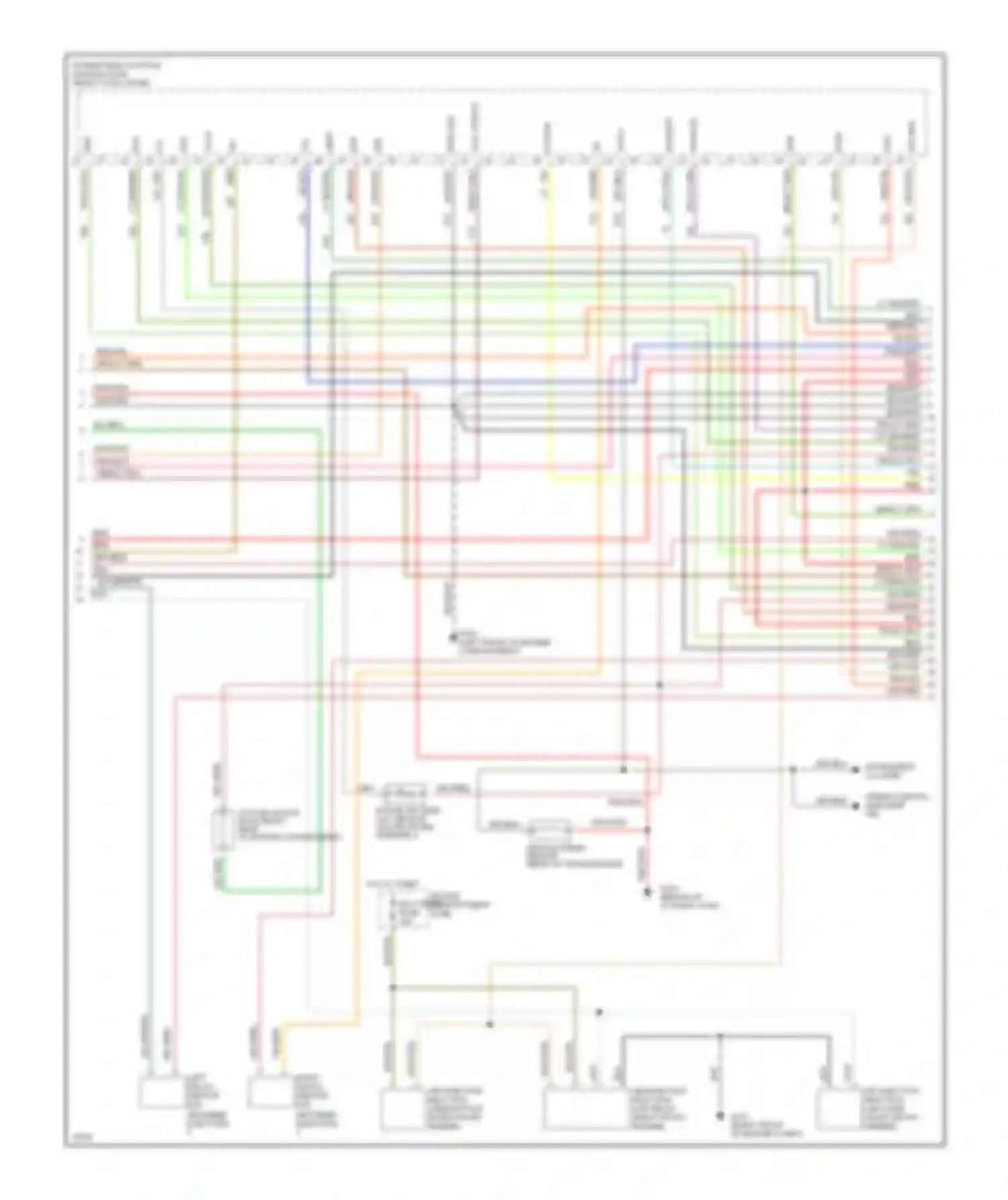 Mustang Ford IV (1993-1998): Wiring diagram engine performance 4.6l dohcs (2 of 5)