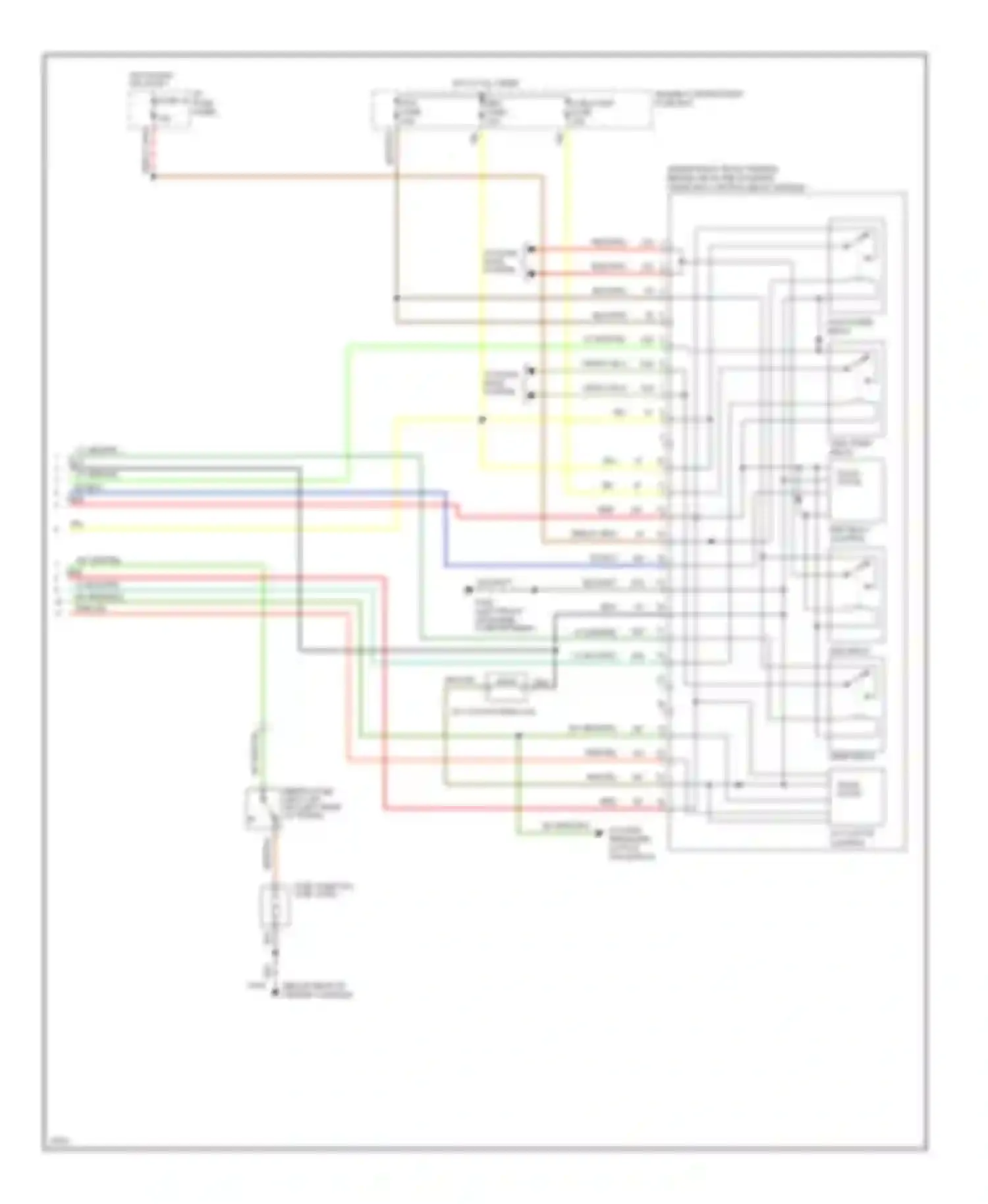 Mustang Ford IV (1993-1998): Wiring diagram engine performance 4.6l dohcs (5 of 5)