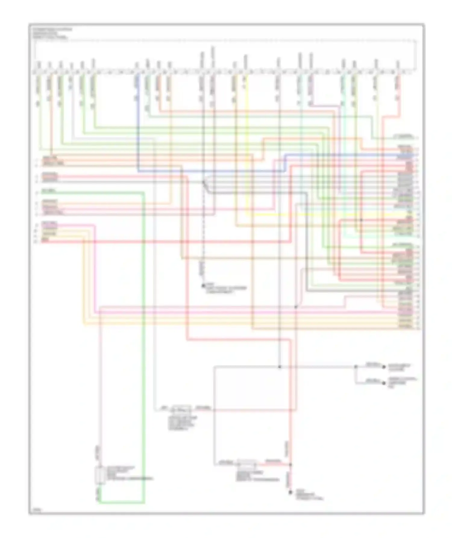Mustang Ford IV (1993-1998): Wiring diagram engine performance 4.6l sohcs (2 of 6)
