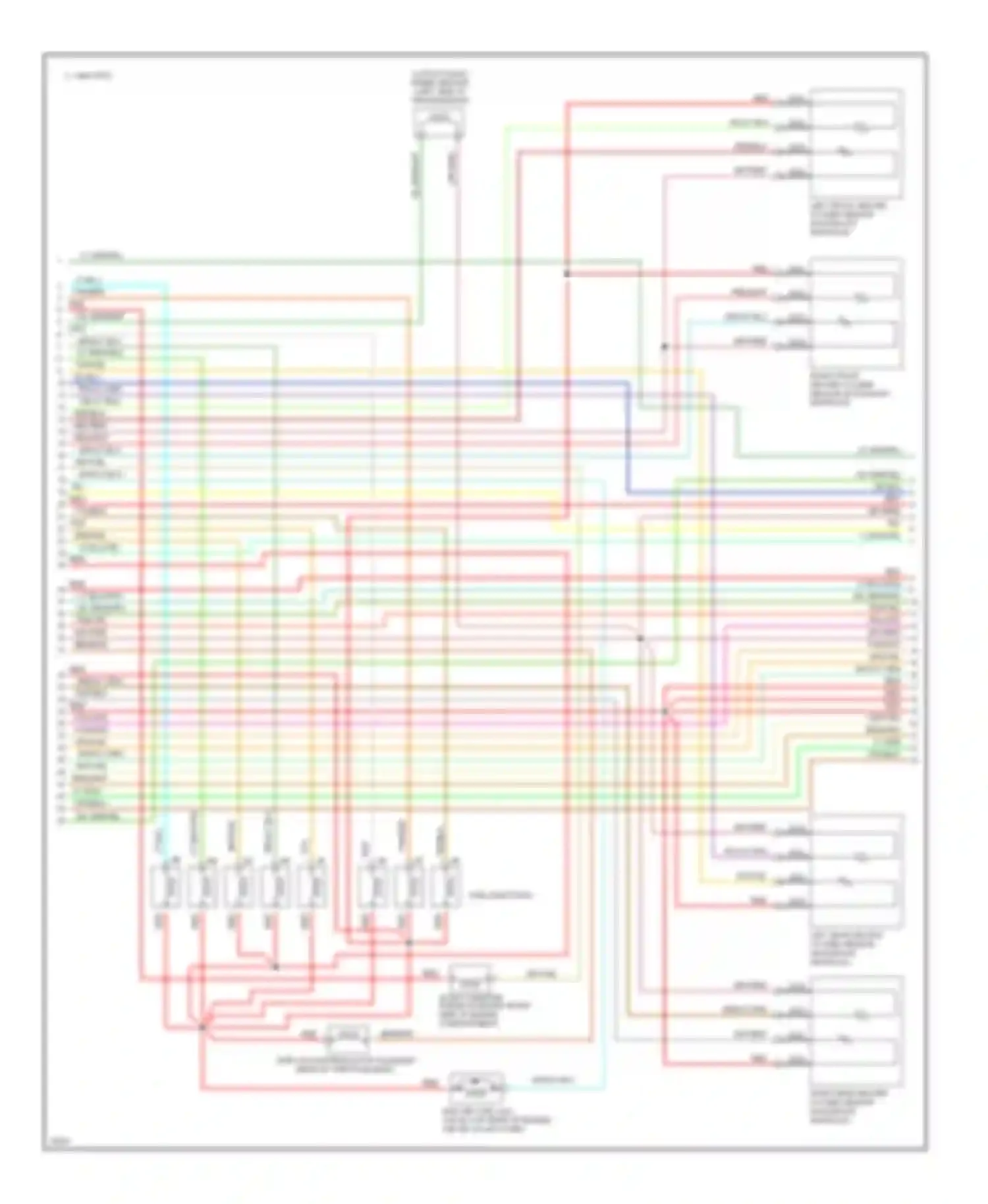 Mustang Ford IV (1993-1998): Wiring diagram engine performance 4.6l sohcs (4 of 6)