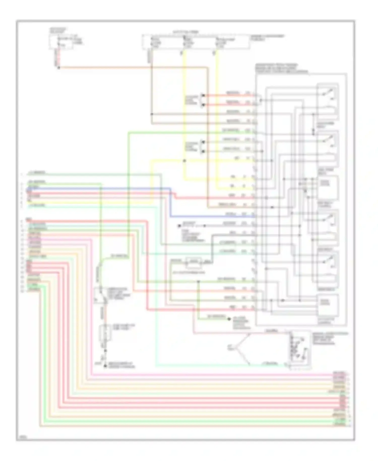 Mustang Ford IV (1993-1998): Wiring diagram engine performance 4.6l sohcs (5 of 6)