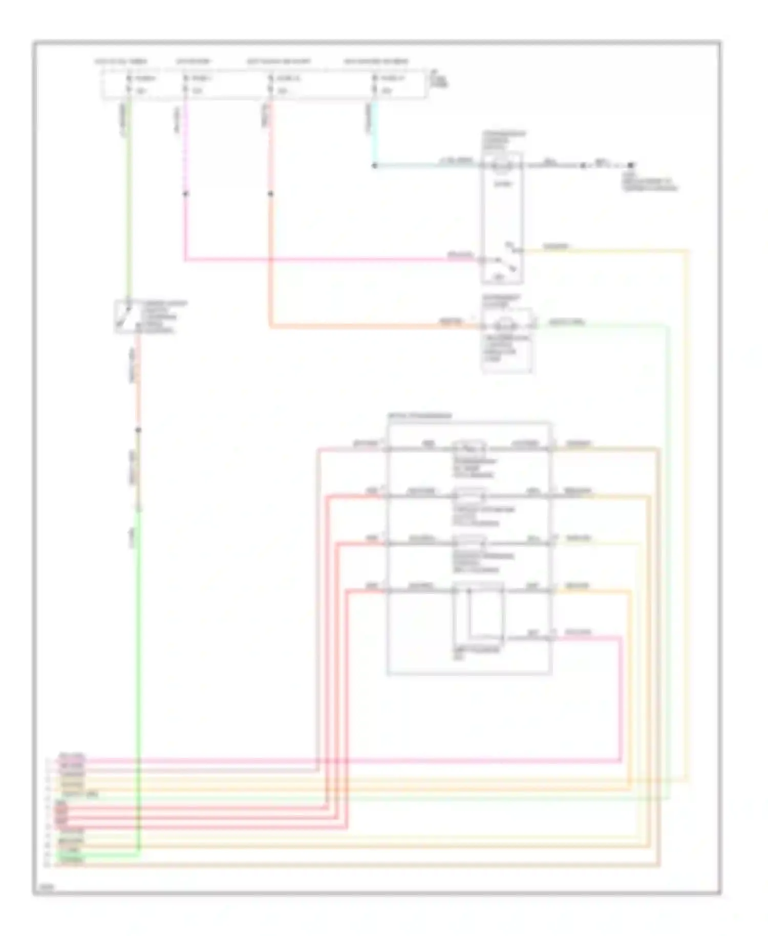 Mustang Ford IV (1993-1998): Wiring diagram engine performance 4.6l sohcs (6 of 6)