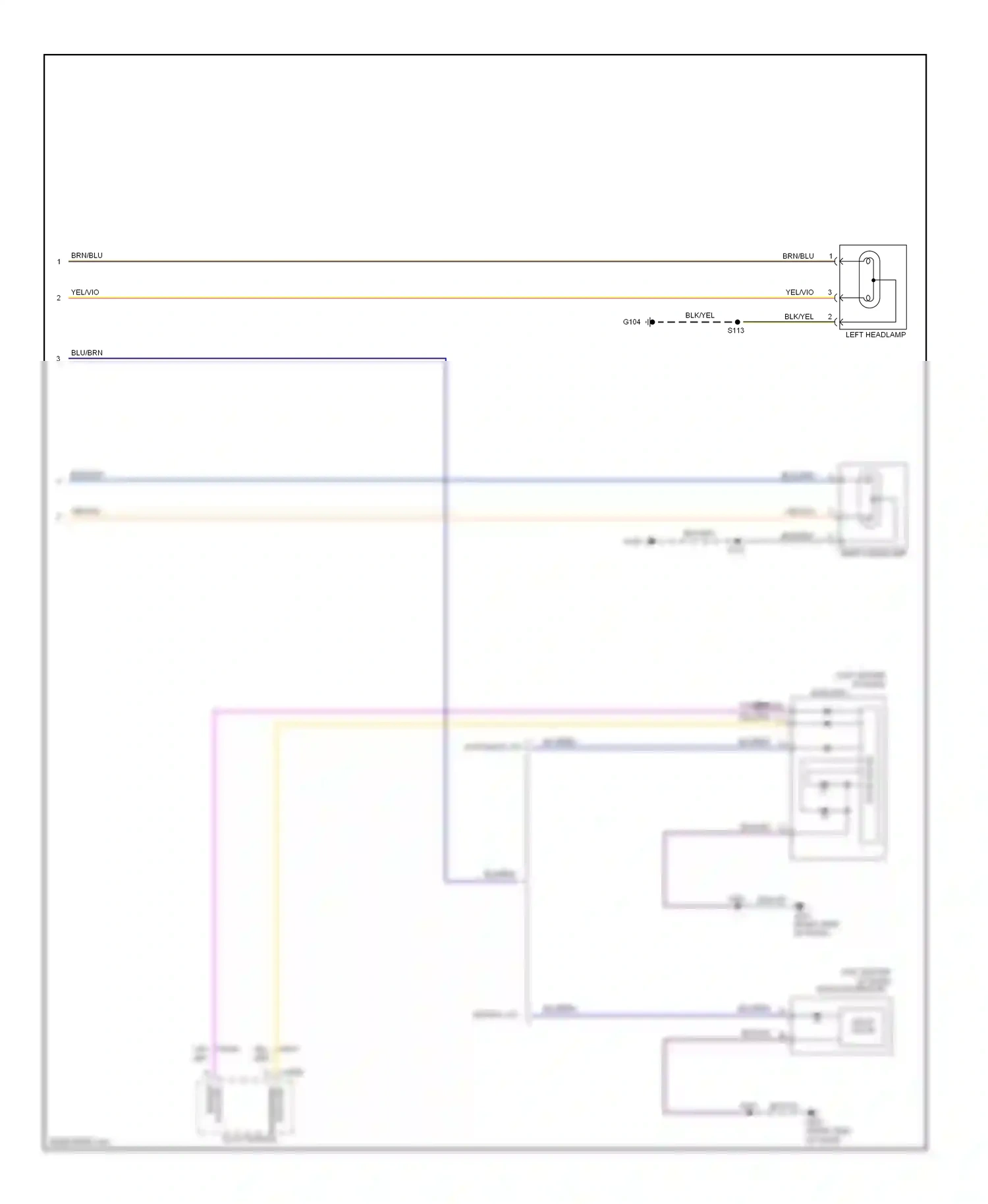 Wiring diagram manual a/c for Ford Mustang V facelift 2 (2012-2014) (4 of 5)