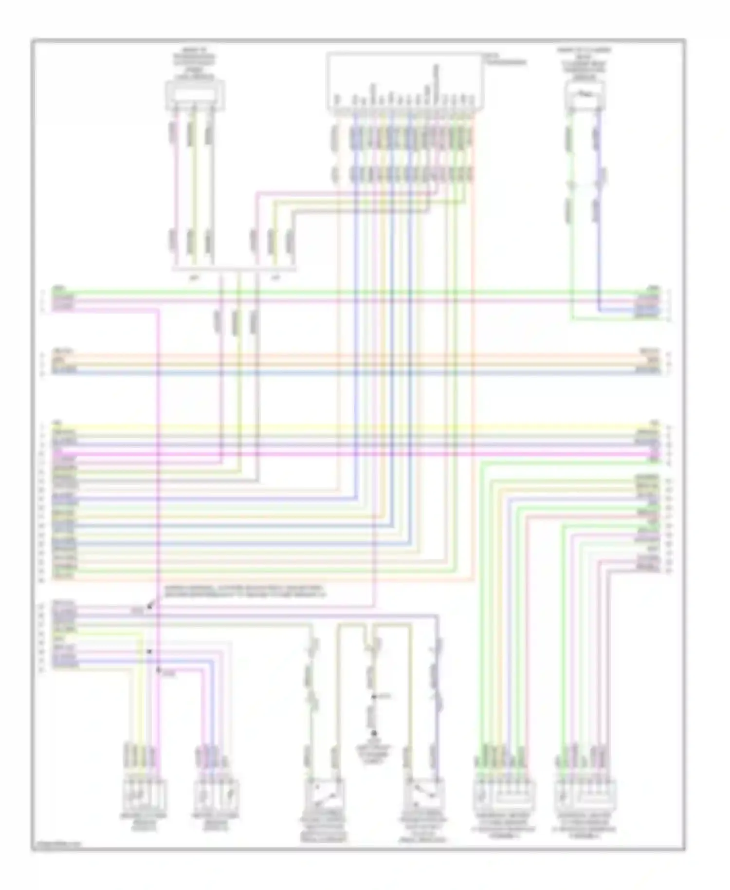 Mustang Ford V facelift (2009-2014): Wiring diagram engine performance 3.7l (4 of 6)