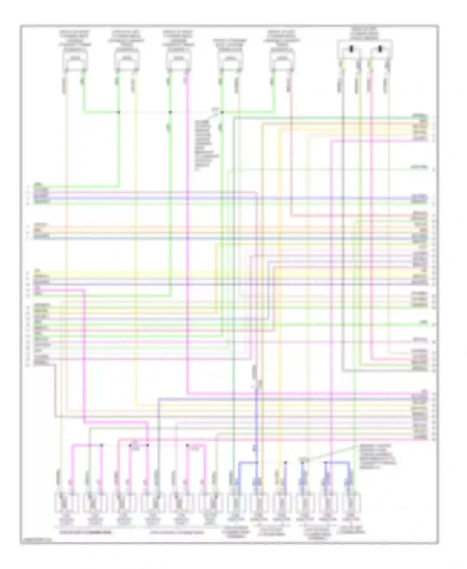 Mustang Ford V facelift (2009-2014): Wiring diagram engine performance 3.7l (5 of 6)