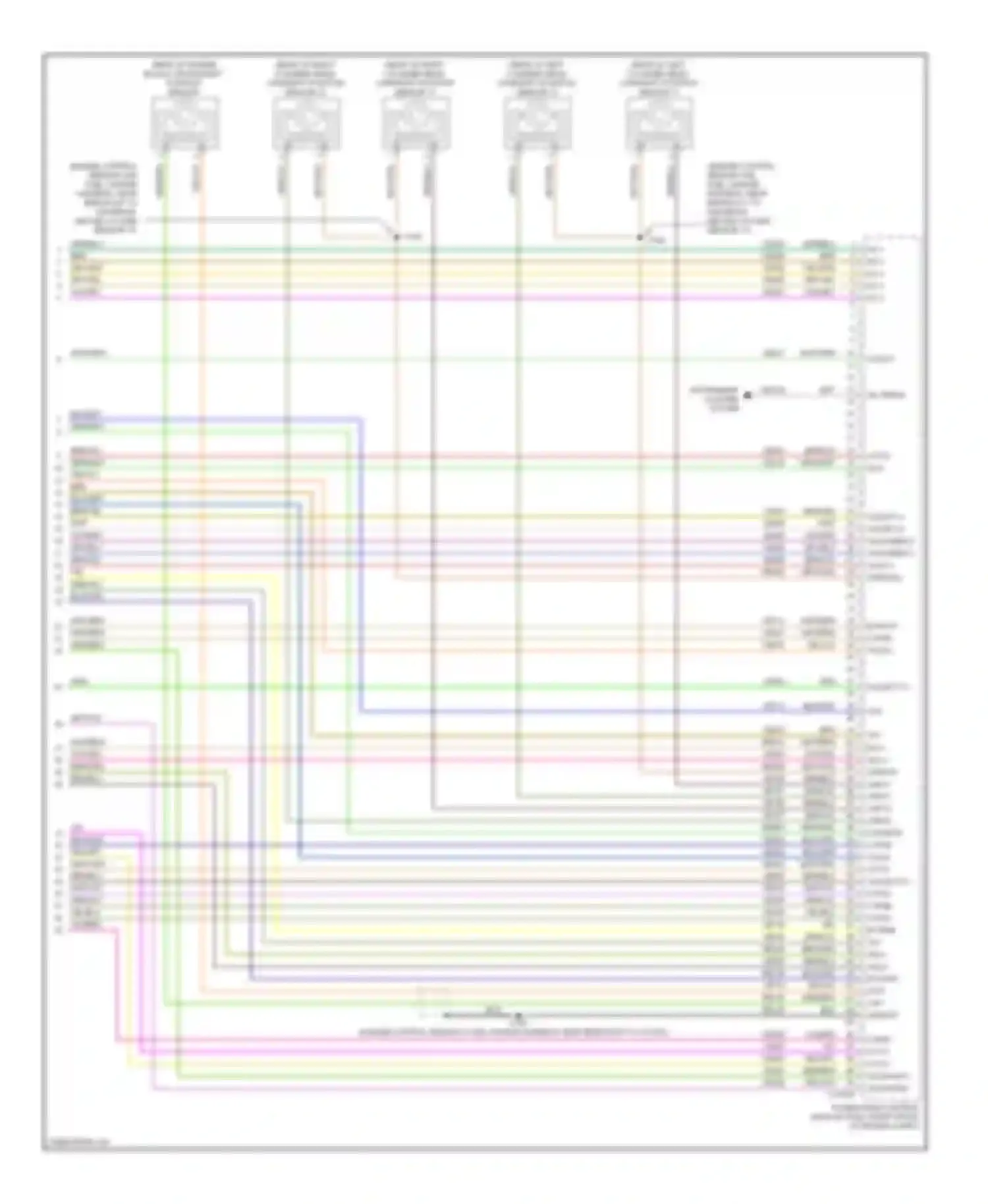 Mustang Ford V facelift (2009-2014): Wiring diagram engine performance 3.7l (6 of 6)