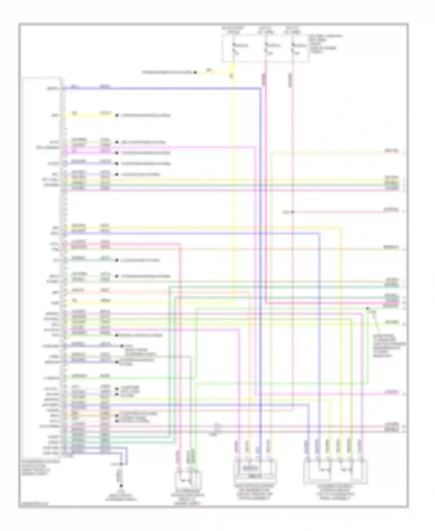 Mustang Ford V facelift (2009-2014): Wiring diagram engine performance 5.0l (1 of 6)
