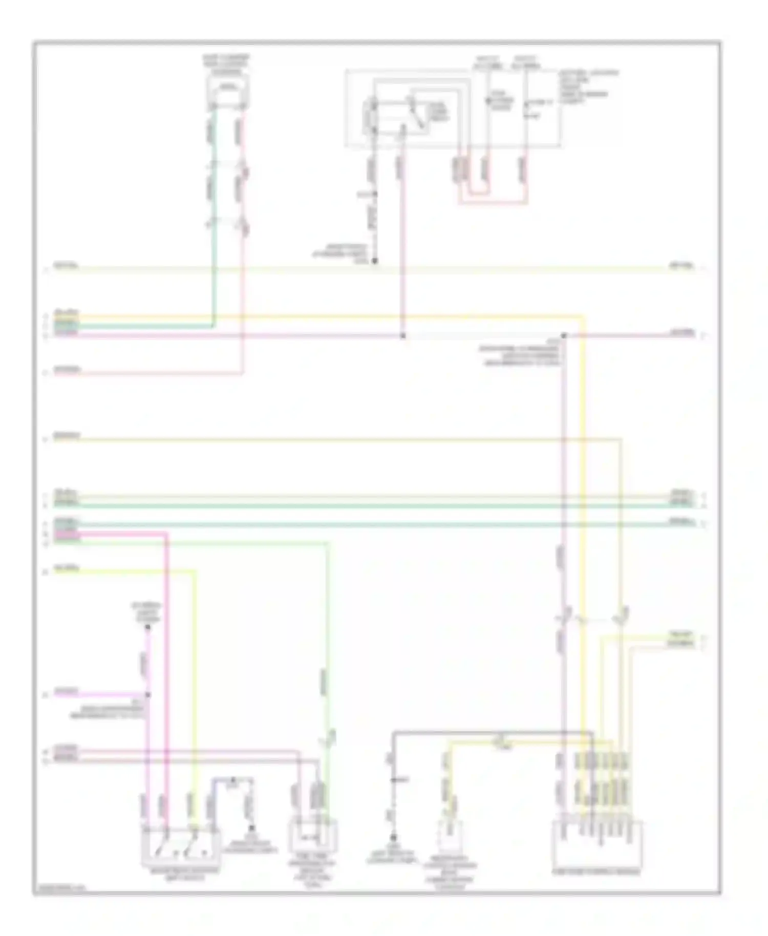 Mustang Ford V facelift (2009-2014): Wiring diagram engine performance 5.0l (2 of 6)