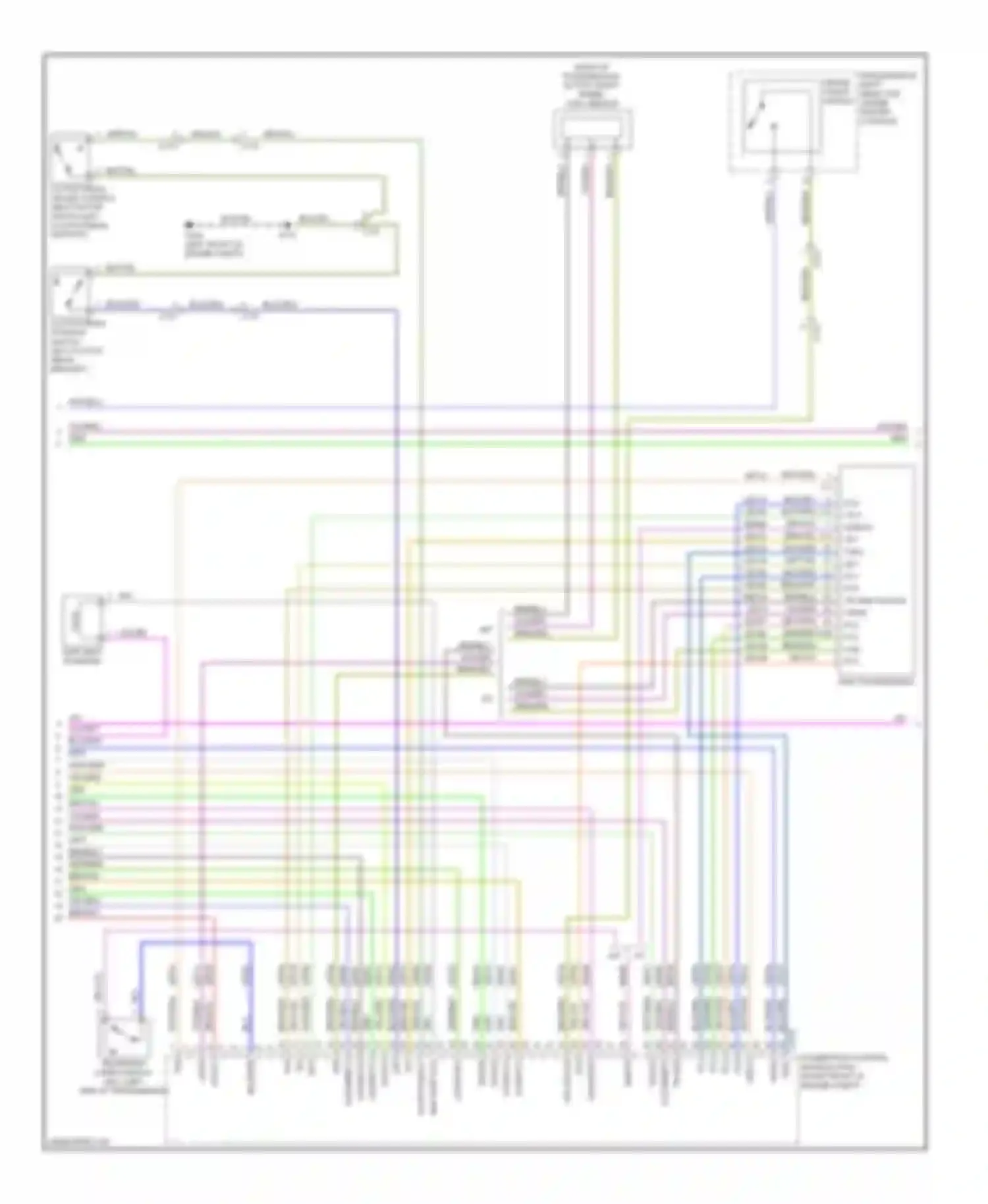 Mustang Ford V facelift (2009-2014): Wiring diagram engine performance 5.0l (4 of 6)