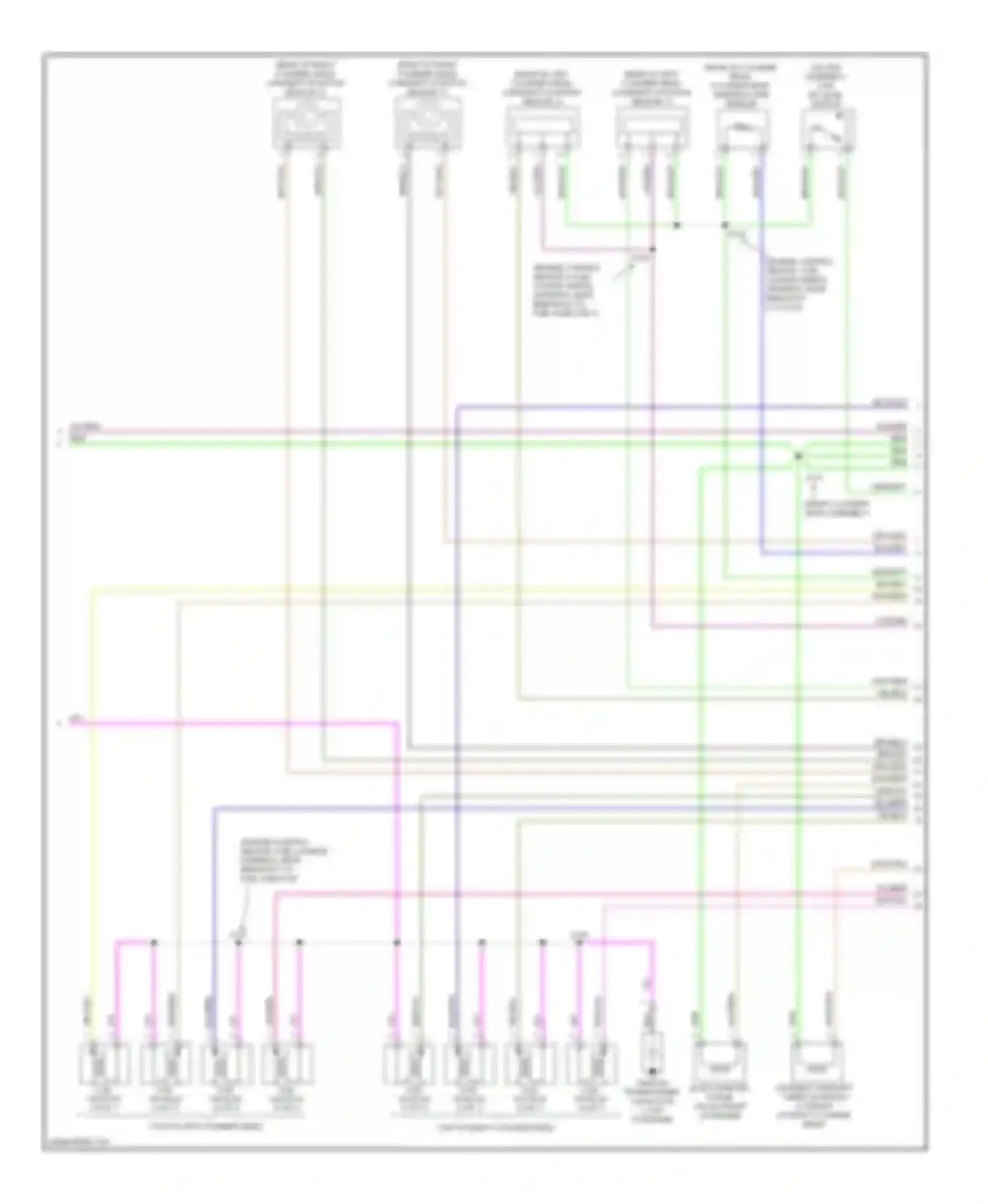 Mustang Ford V facelift (2009-2014): Wiring diagram engine performance 5.0l (5 of 6)