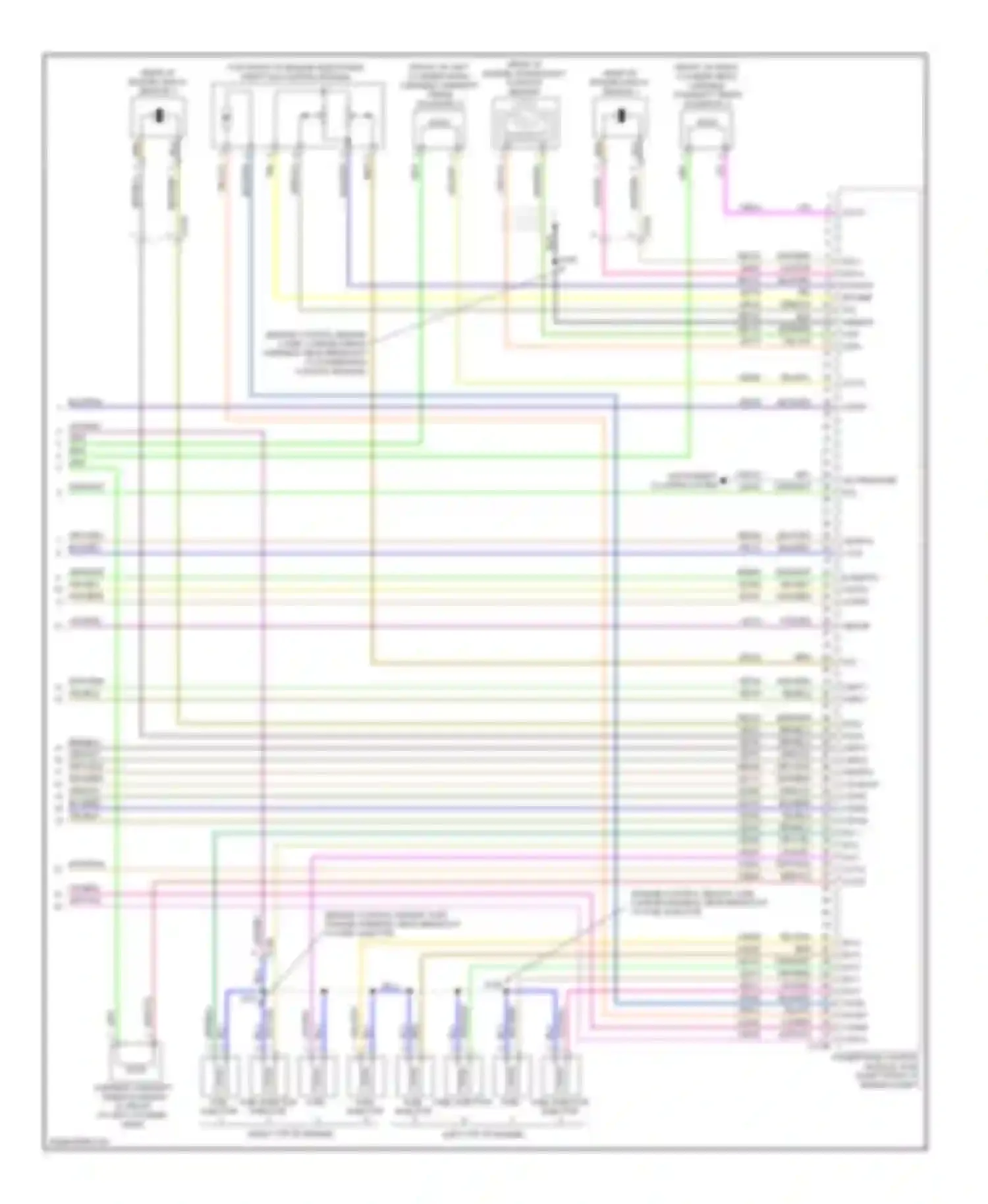 Mustang Ford V facelift (2009-2014): Wiring diagram engine performance 5.0l (6 of 6)
