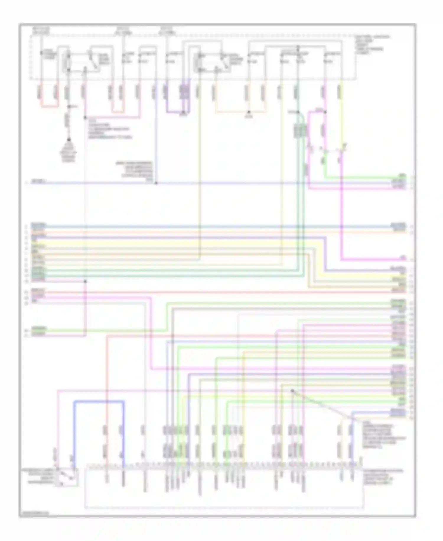 Mustang Ford V facelift (2009-2014): Wiring diagram engine performance 5.4l supercharged (3 of 6)
