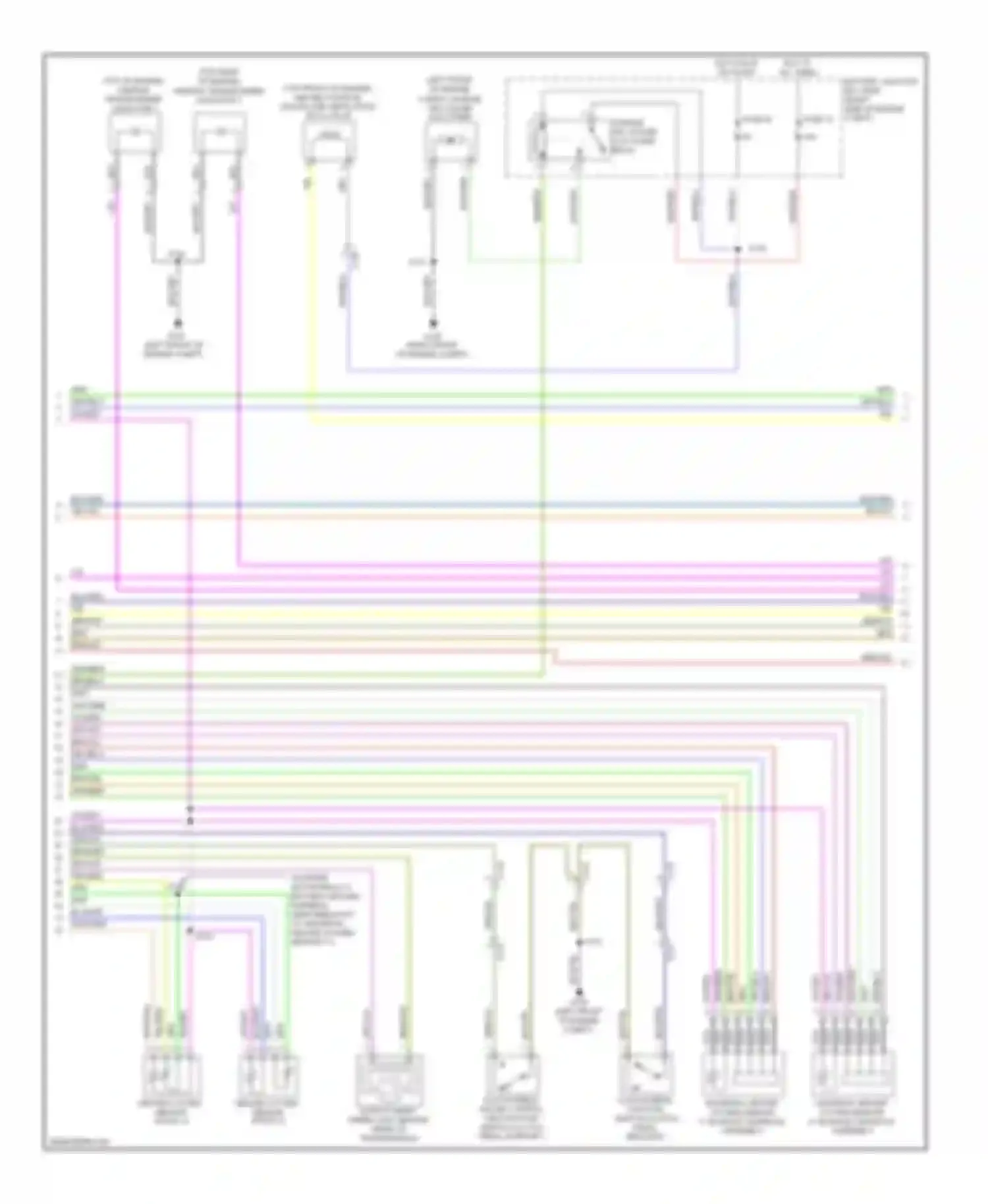 Mustang Ford V facelift (2009-2014): Wiring diagram engine performance 5.4l supercharged (4 of 6)