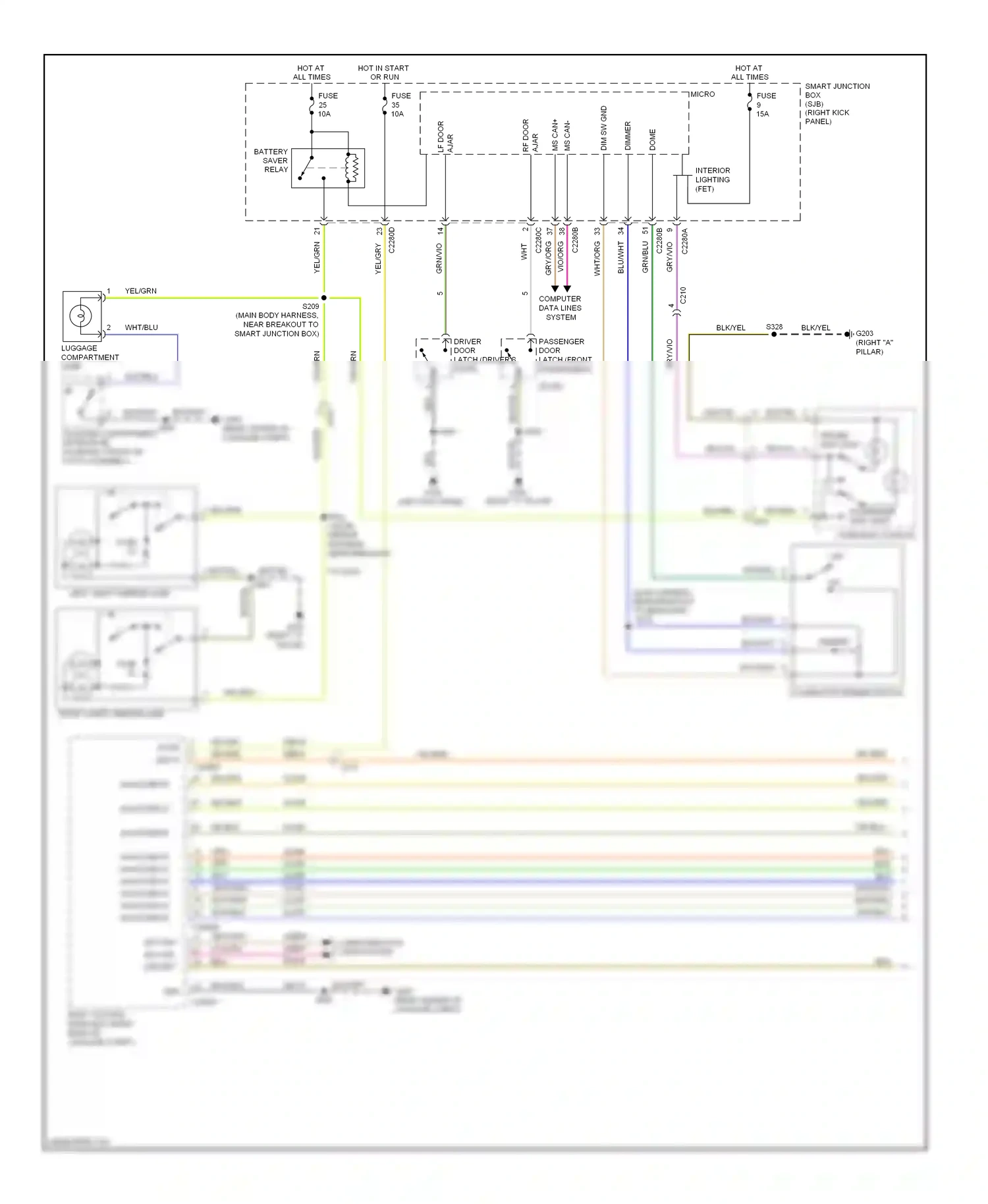 Wiring diagram org/ for Ford Mustang V facelift (2009-2014) (11 of 18)