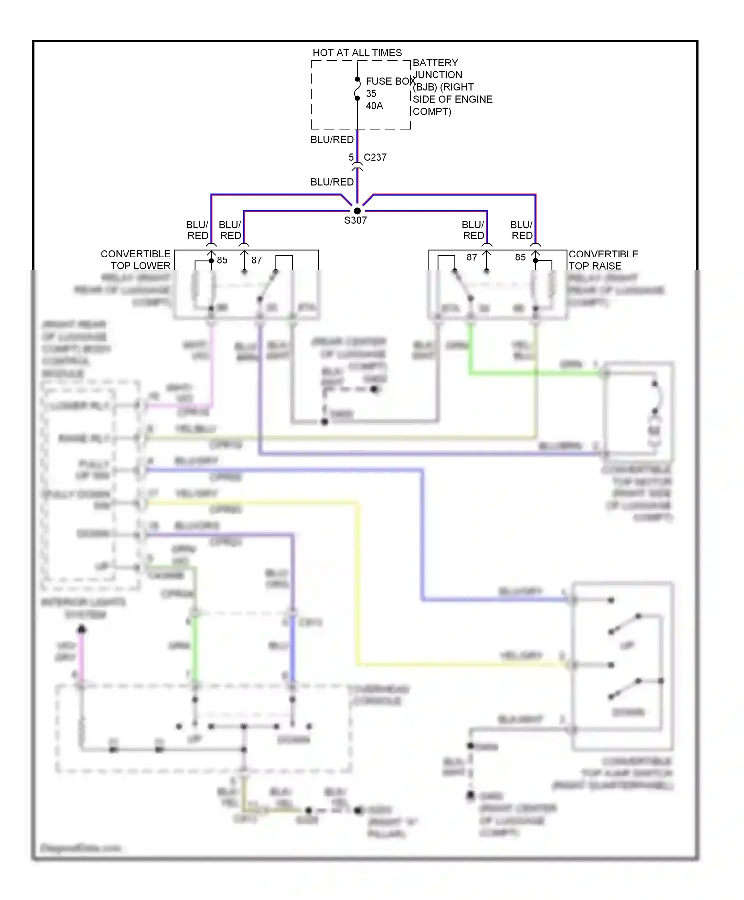 Wiring diagram org/ for Ford Mustang V facelift (2009-2014) (14 of 18)