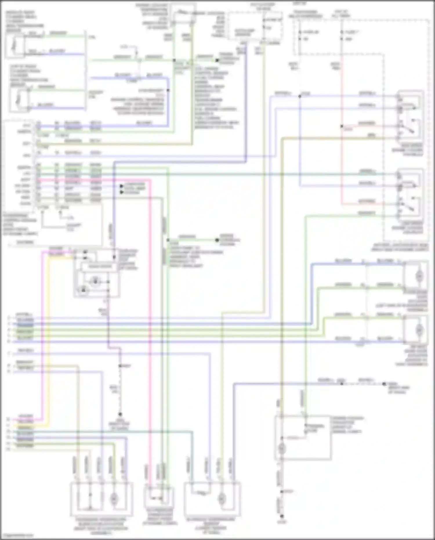 Mustang Ford V facelift 2 (2012-2014): Automatic a/c circuit (2 of 2)