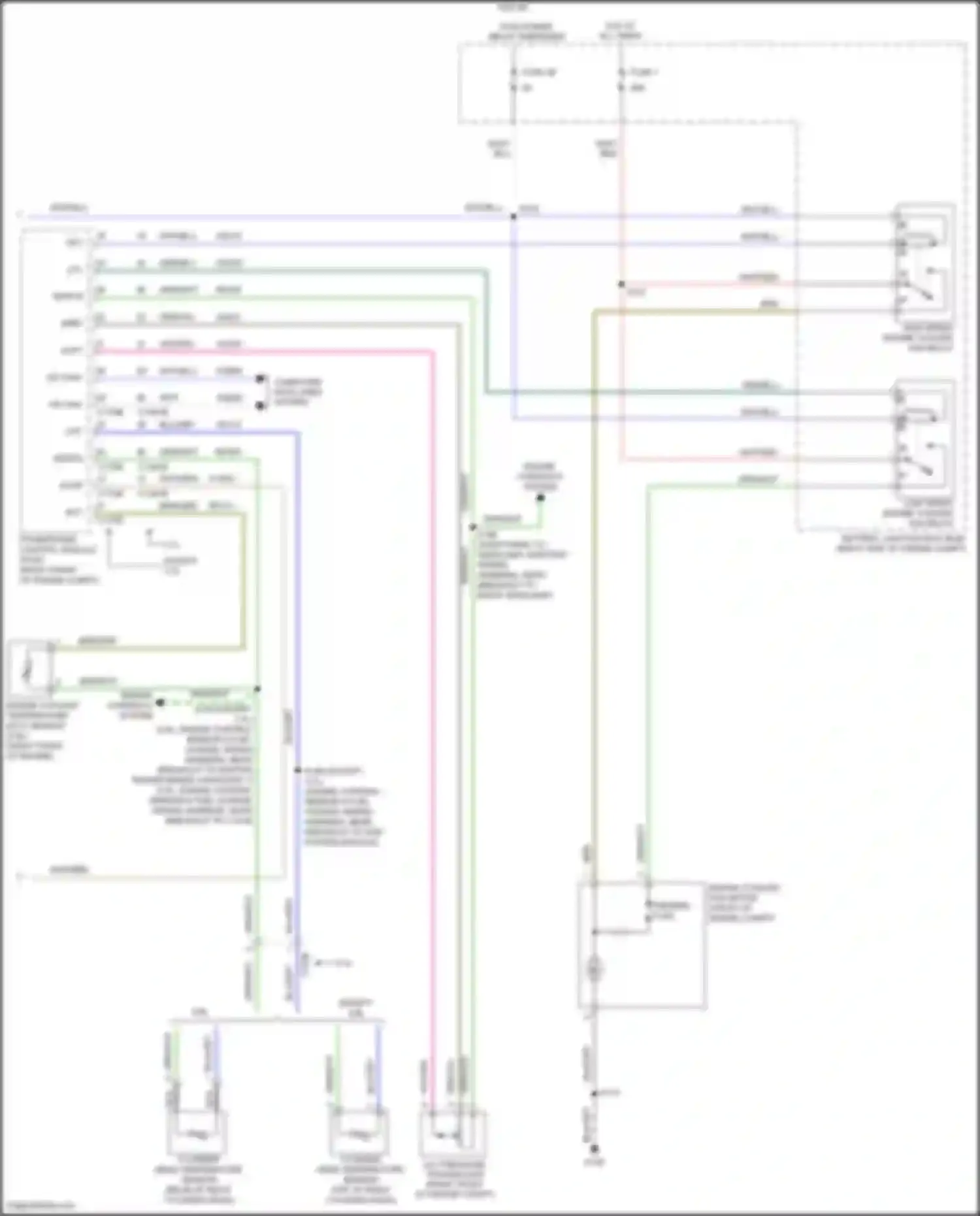 Mustang Ford V facelift 2 (2012-2014): Manual a/c circuit (2 of 2)