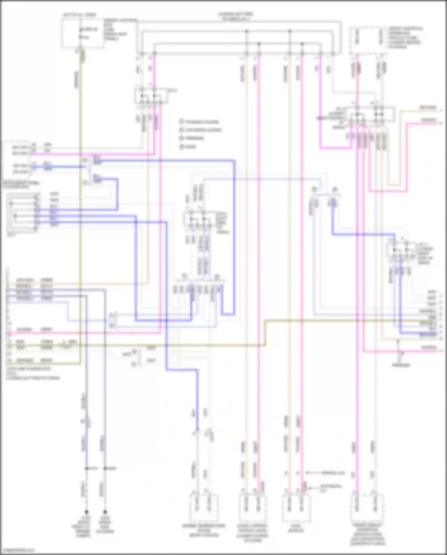 Mustang Ford V facelift 2 (2012-2014): Computer data lines circuit (1 of 2)