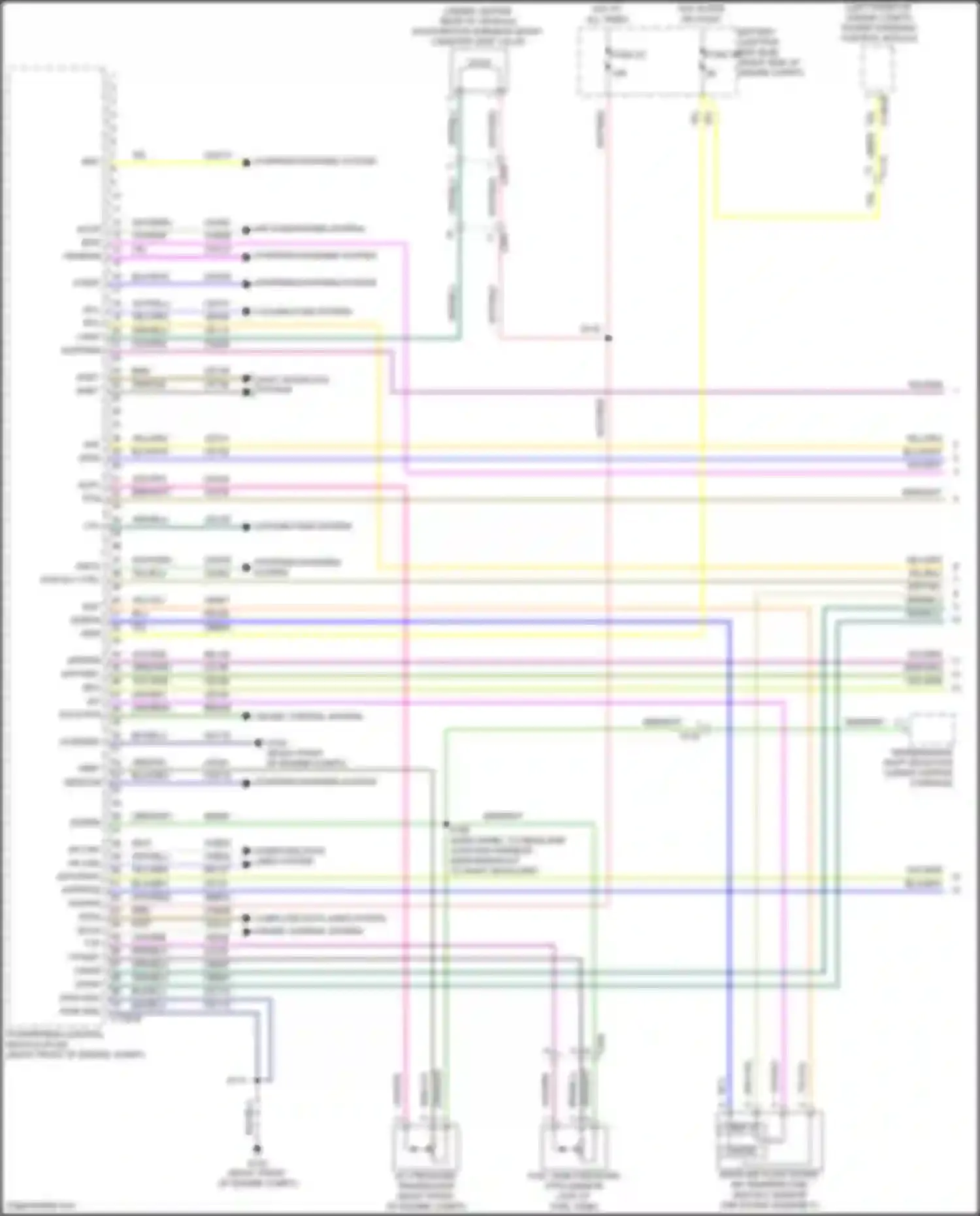 Mustang Ford V facelift 2 (2012-2014): Wiring diagram engine performance 3.7l (1 of 6)