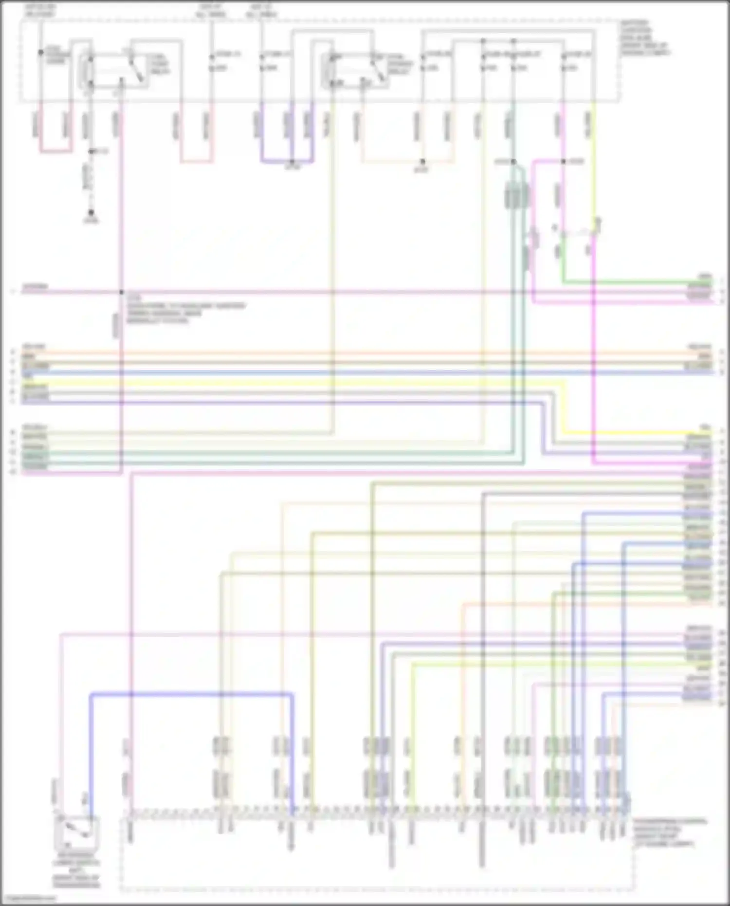 Mustang Ford V facelift 2 (2012-2014): Wiring diagram engine performance 3.7l (3 of 6)