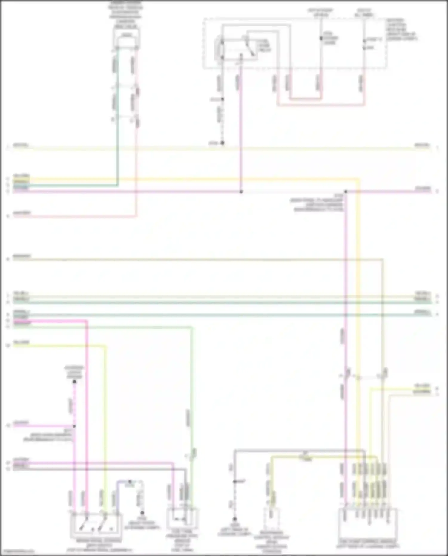 Mustang Ford V facelift 2 (2012-2014): Wiring diagram engine performance 5.0l (2 of 6)