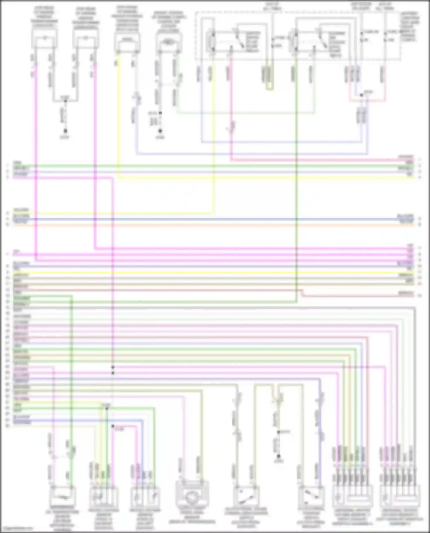 Mustang Ford V facelift 2 (2012-2014): Wiring diagram engine performance 5.8l supercharged (4 of 6)