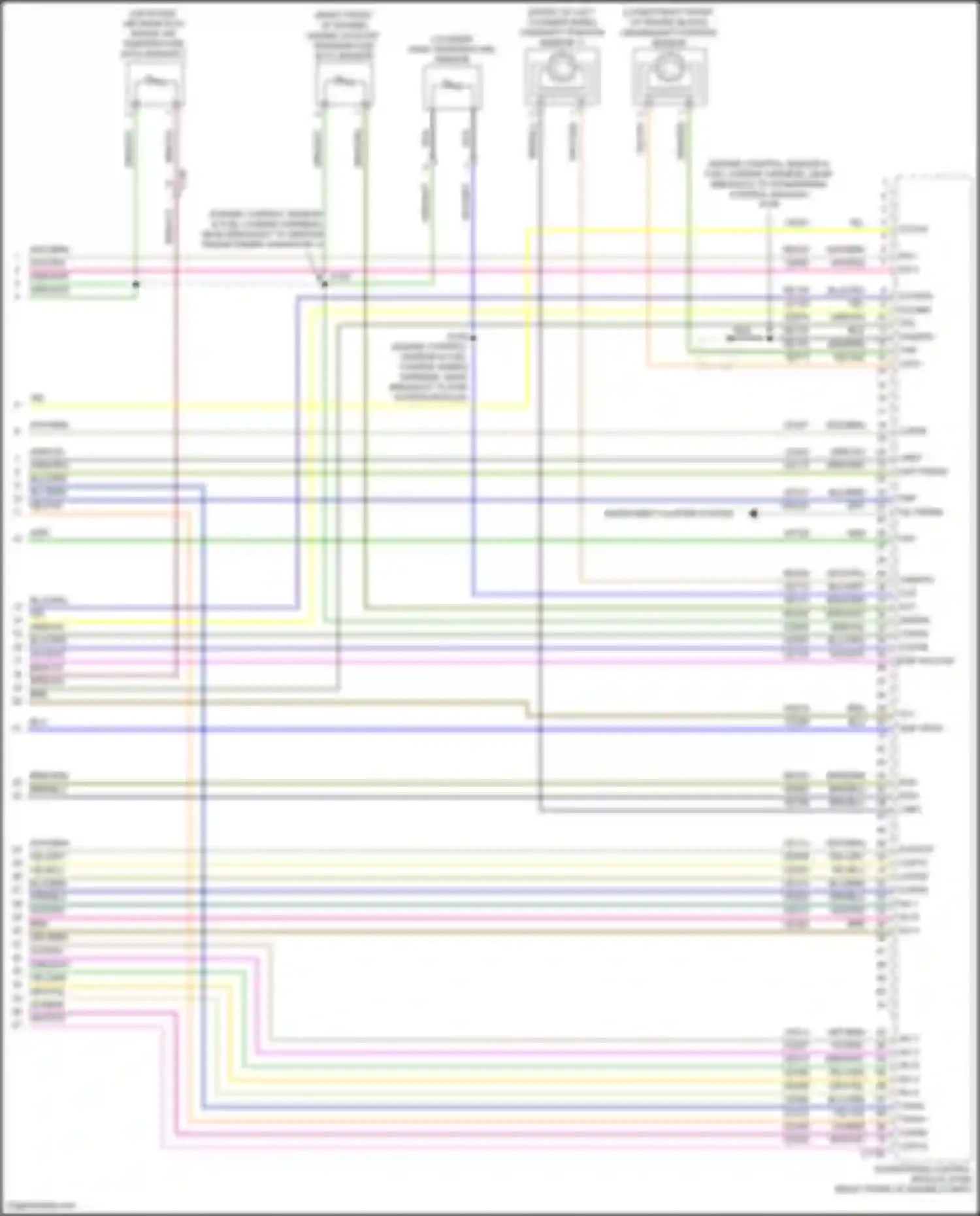 Mustang Ford V facelift 2 (2012-2014): Wiring diagram engine performance 5.8l supercharged (6 of 6)