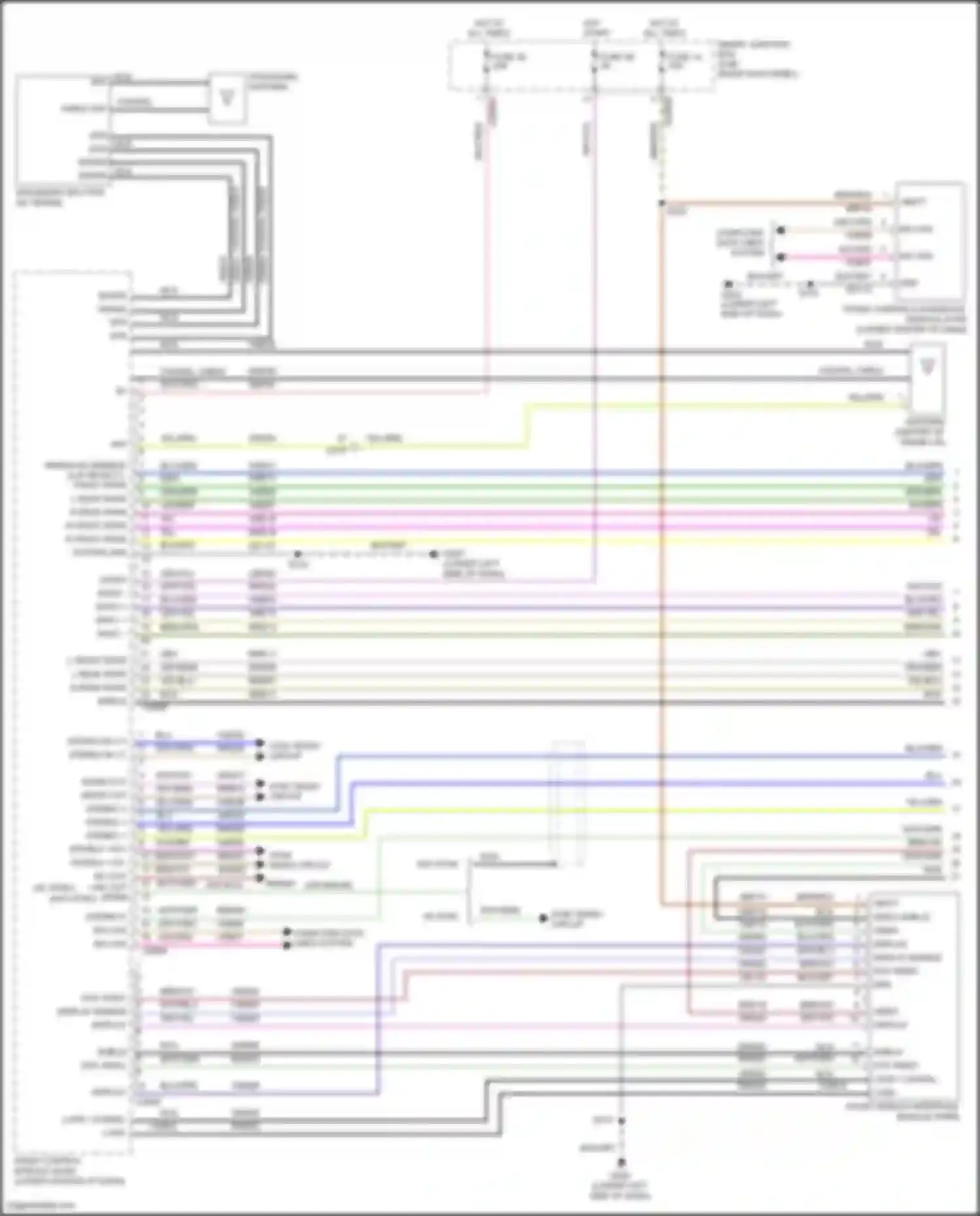 Mustang Ford V facelift 2 (2012-2014): Navigation circuit (1 of 3)