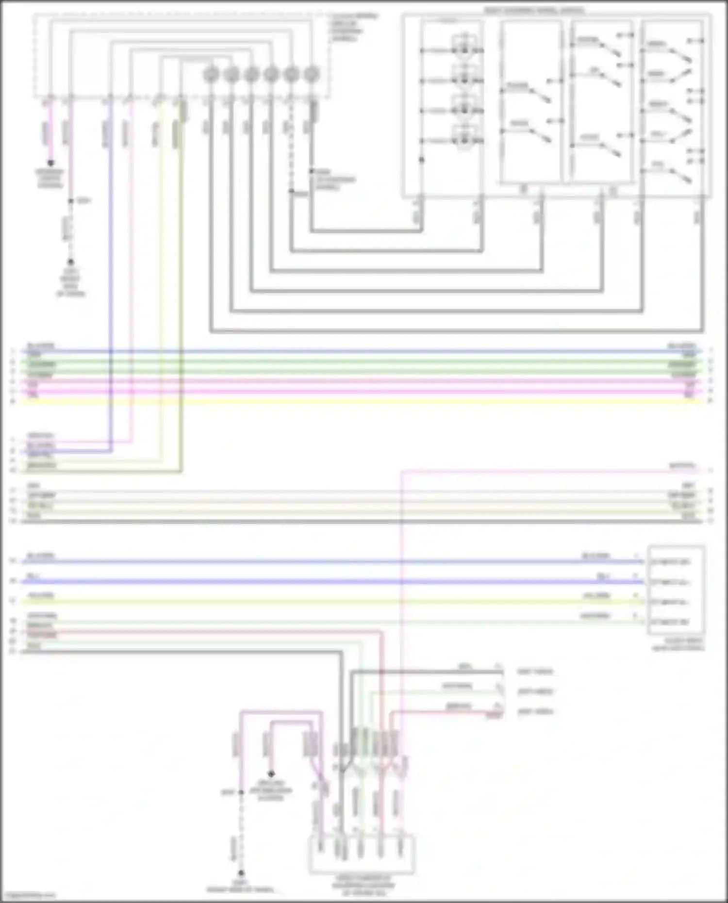 Mustang Ford V facelift 2 (2012-2014): Navigation circuit (2 of 3)
