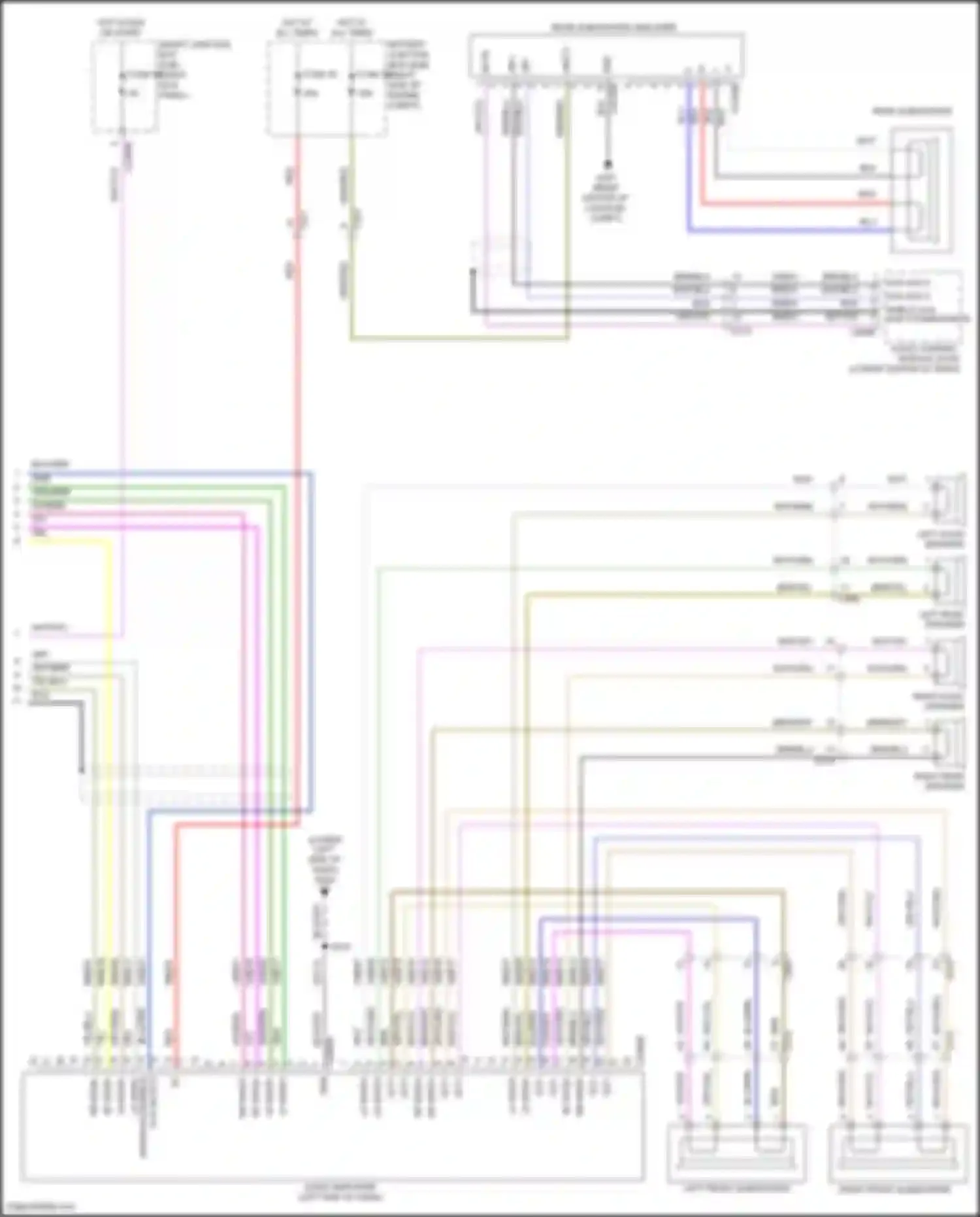Mustang Ford V facelift 2 (2012-2014): Navigation circuit (3 of 3)