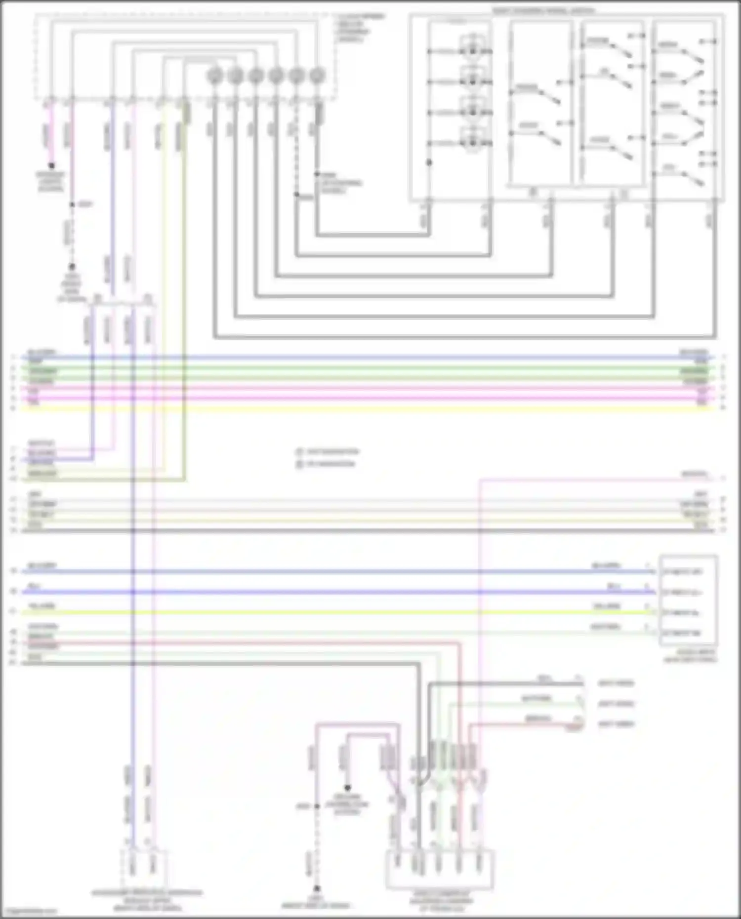 Mustang Ford V facelift 2 (2012-2014): Premium radio circuit (2 of 3)