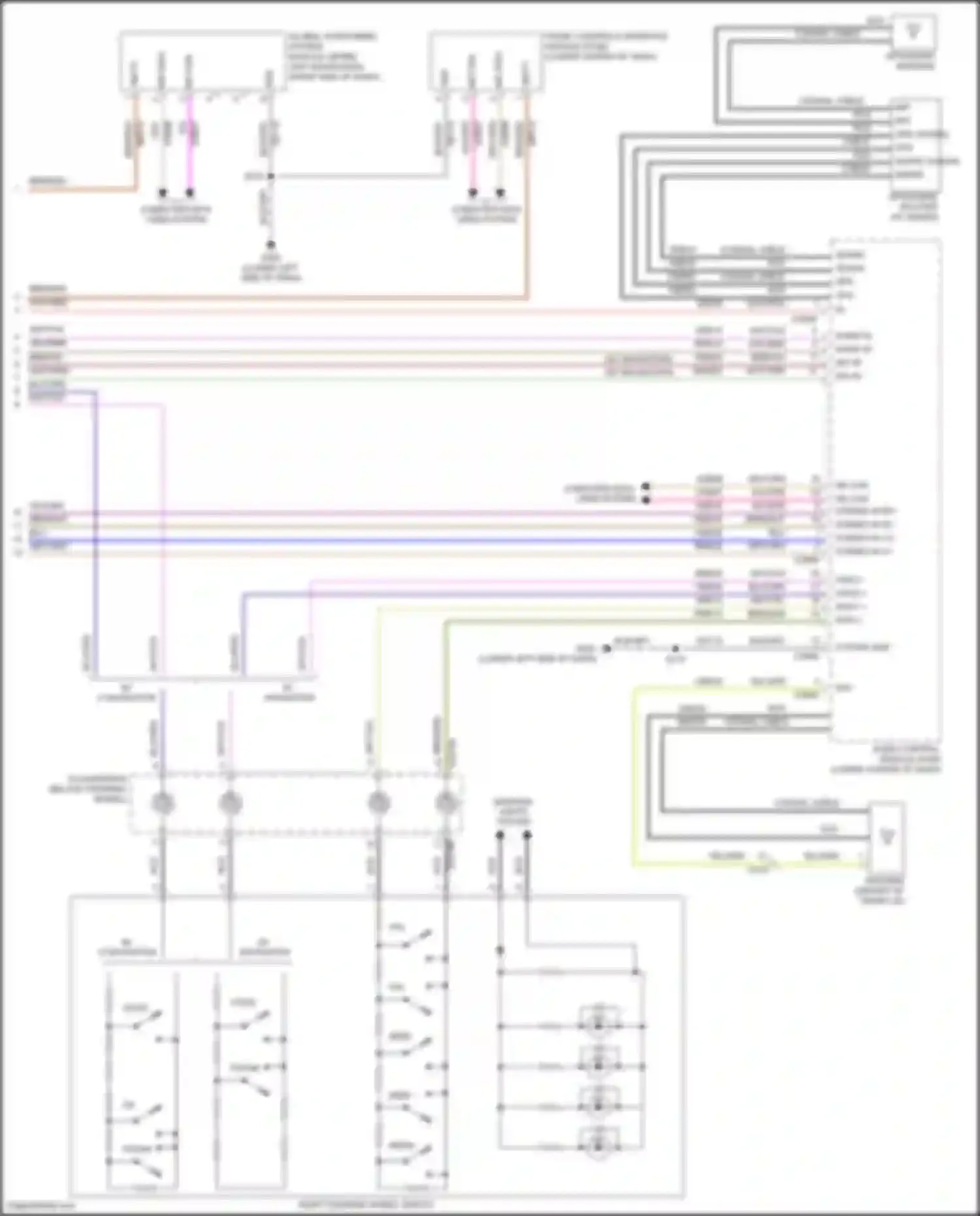 Mustang Ford V facelift 2 (2012-2014): Sync radio circuit (2 of 2)