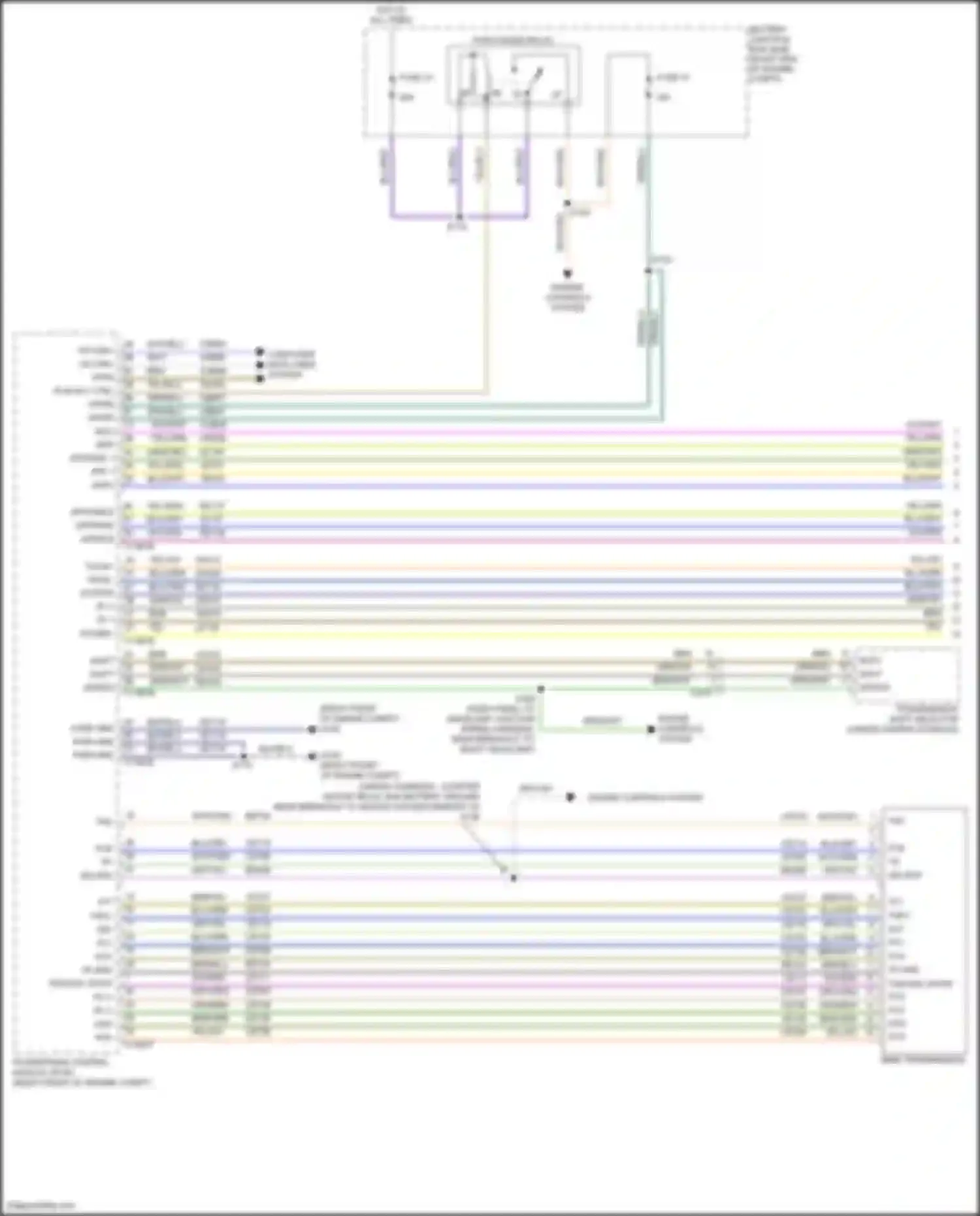 Mustang Ford V facelift 2 (2012-2014): 3.7l, transmission circuit (1 of 2)