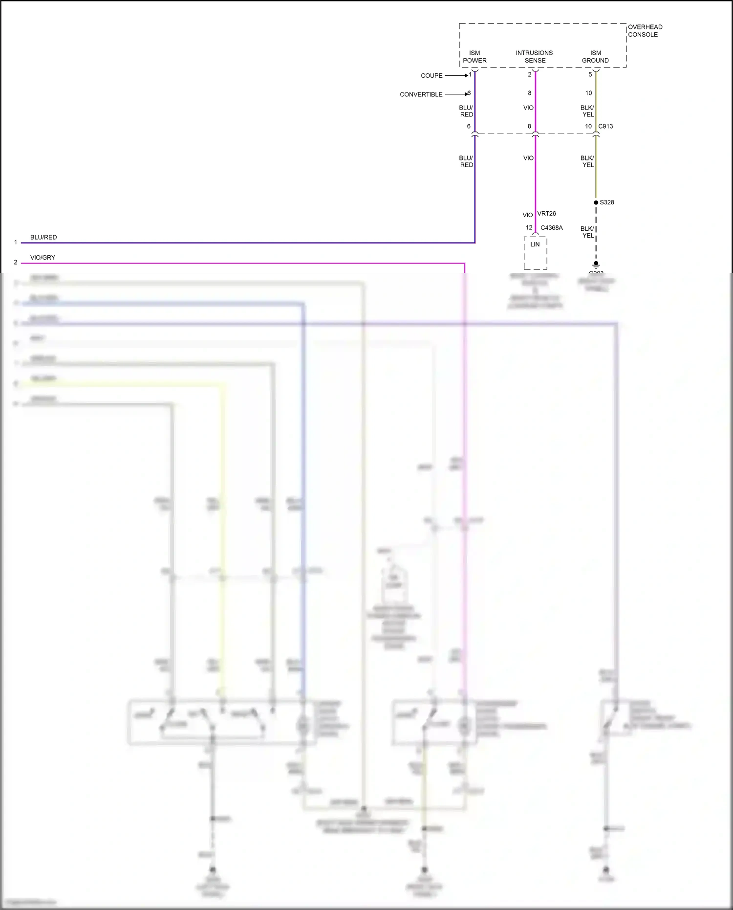 Wiring diagram blk for Ford Mustang V facelift 2 (2012-2014) (25 of 62)