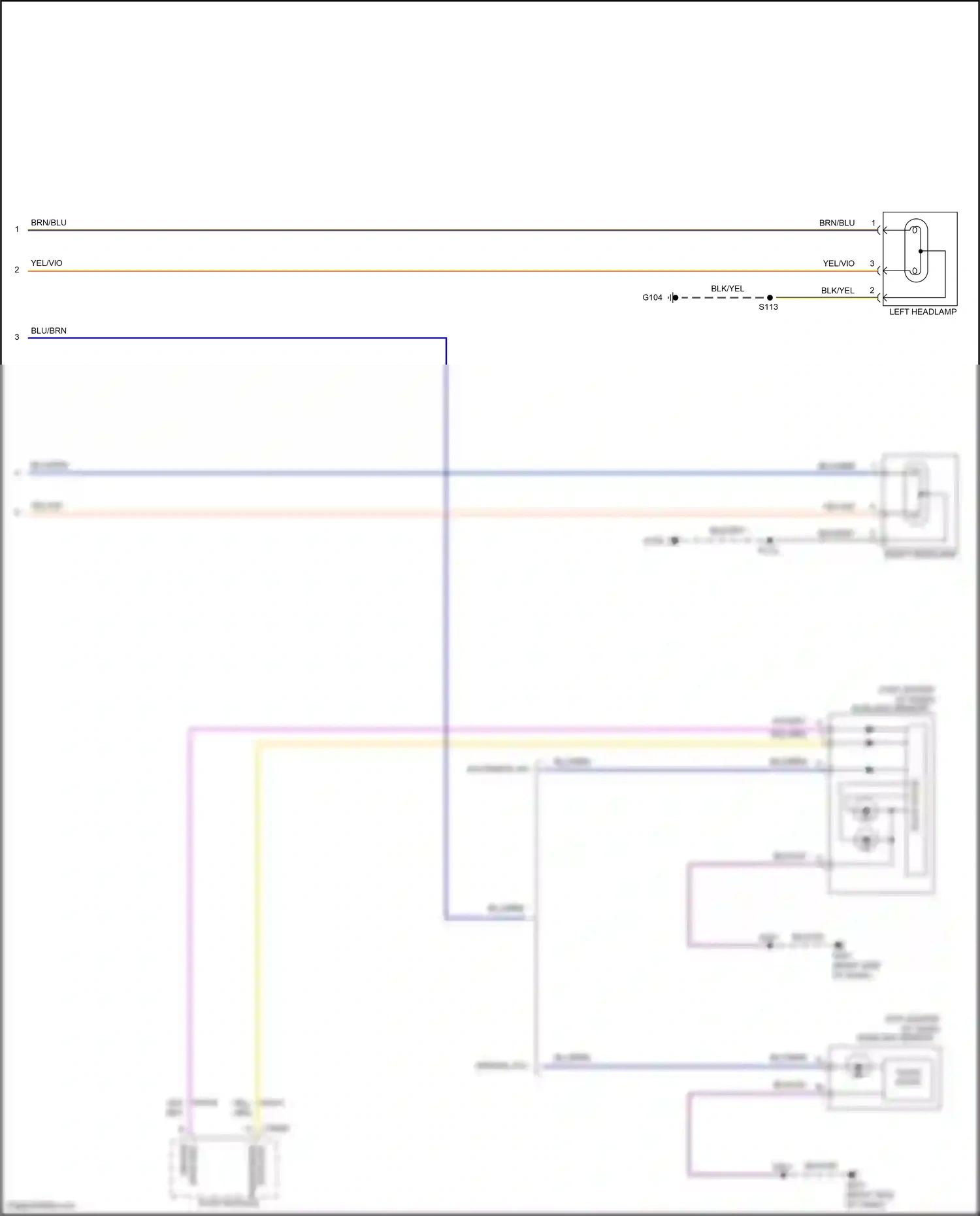 Wiring diagram blk/yel for Ford Mustang V facelift 2 (2012-2014) (17 of 36)