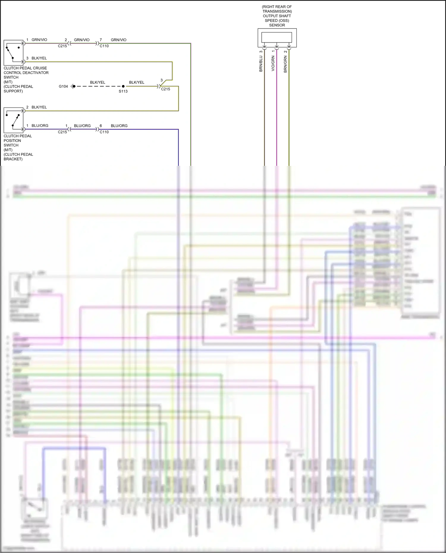 Wiring diagram blu for Ford Mustang V facelift 2 (2012-2014) (55 of 64)