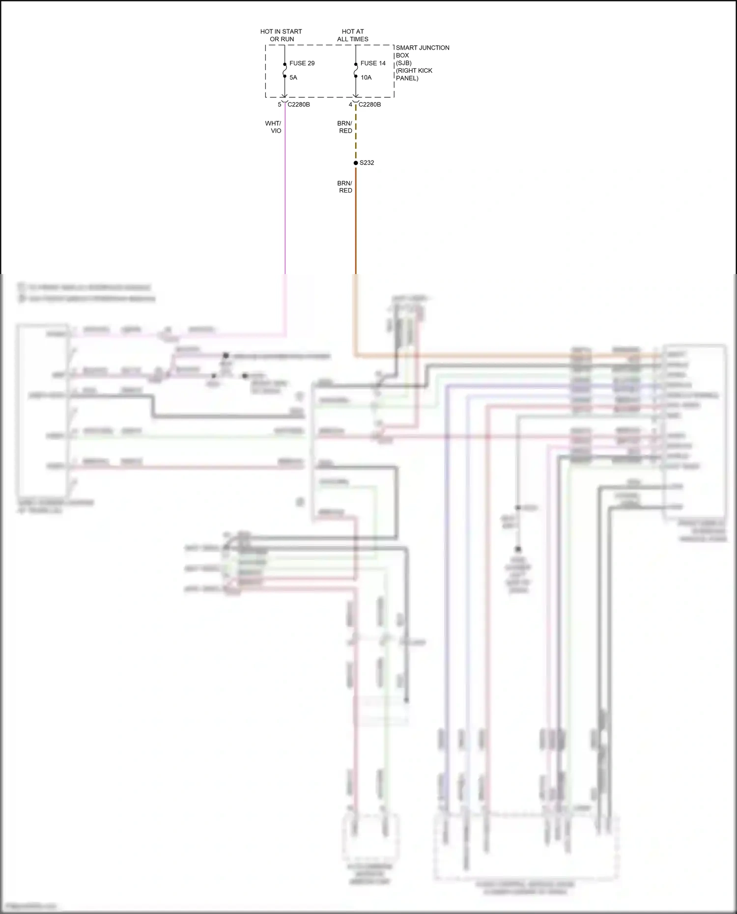 Wiring diagram brn for Ford Mustang V facelift 2 (2012-2014) (29 of 57)