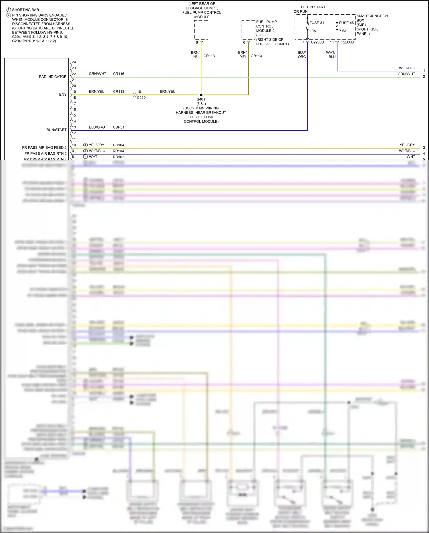 Wiring diagram brn for Ford Mustang V facelift 2 (2012-2014) (18 of 57)