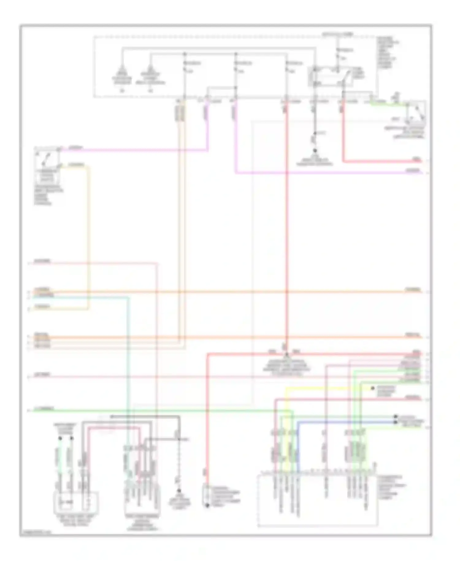 Mustang Ford V (2004-2009): Wiring diagram engine performance 4.0l (2 of 5)