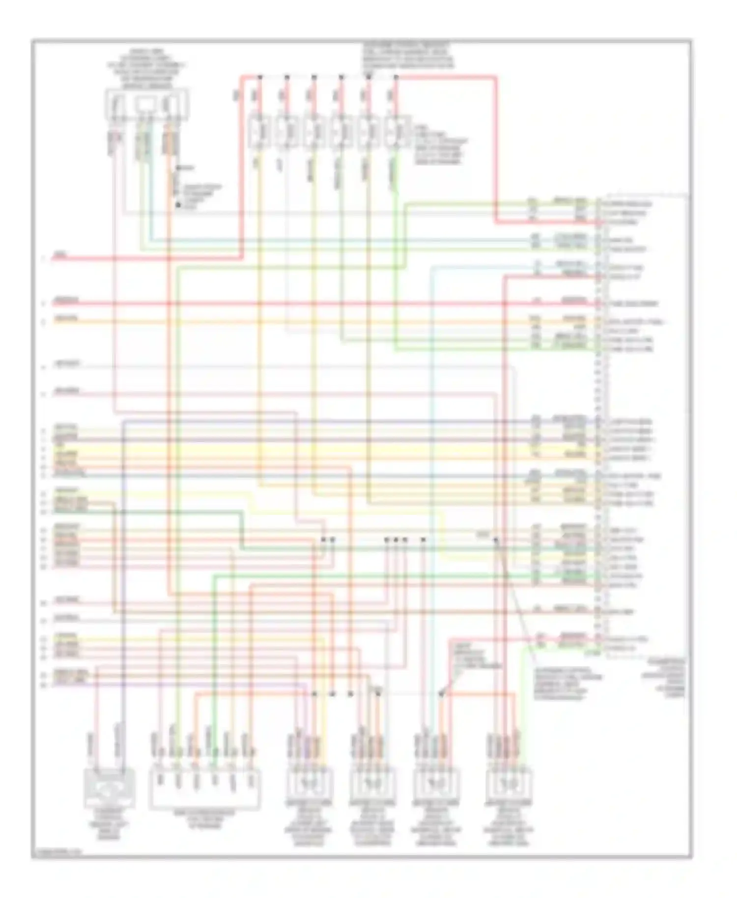 Mustang Ford V (2004-2009): Wiring diagram engine performance 4.0l (5 of 5)