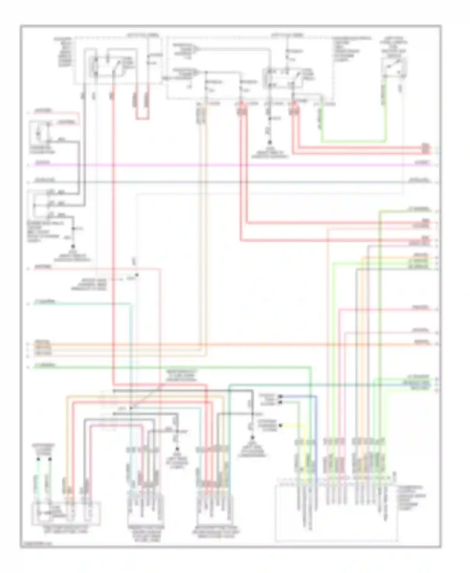 Mustang Ford V (2004-2009): Wiring diagram engine performance 5.4l supercharged (2 of 5)