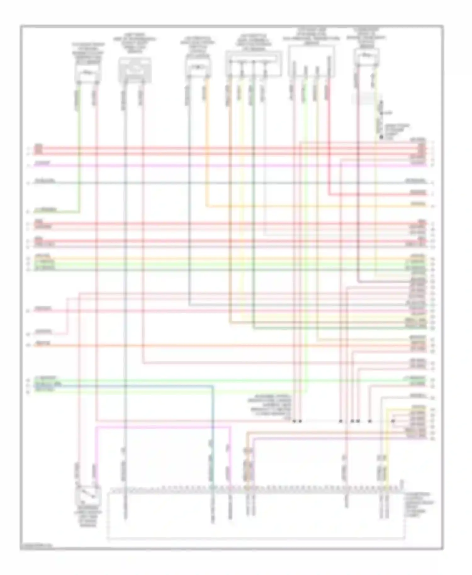 Mustang Ford V (2004-2009): Wiring diagram engine performance 5.4l supercharged (3 of 5)