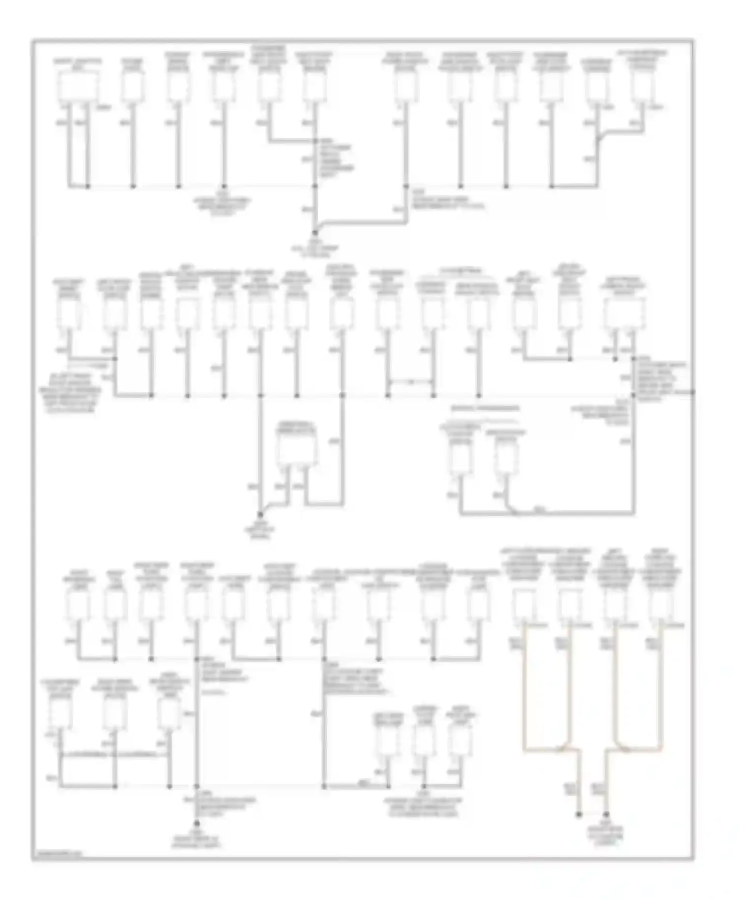 Wiring diagram left front master window adjust switch power window motor for Ford Mustang V (2004-2009)