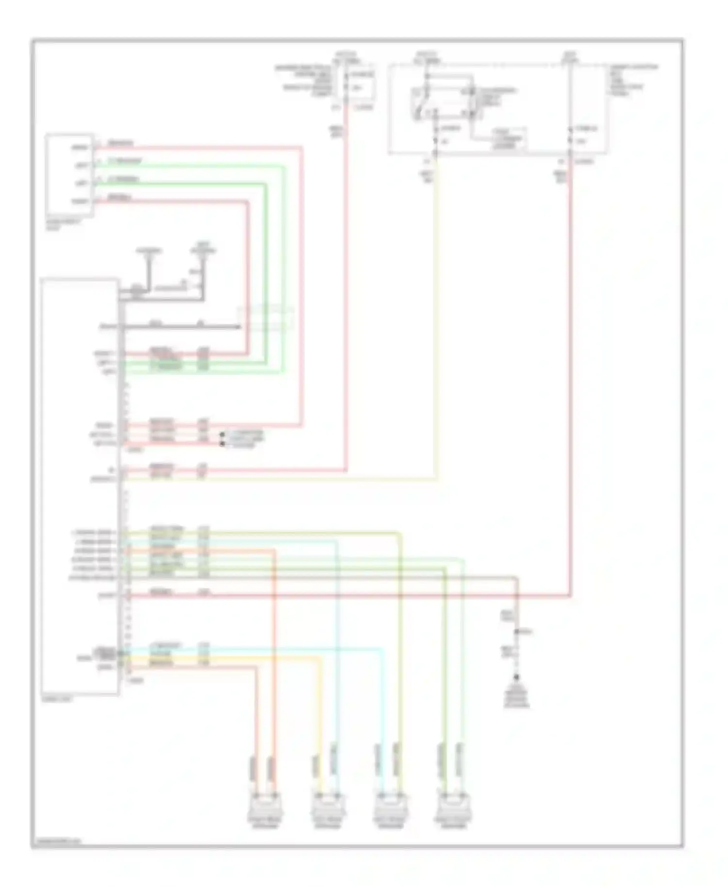 Wiring diagram blk for Ford Mustang V (2004-2009) (41 of 59)