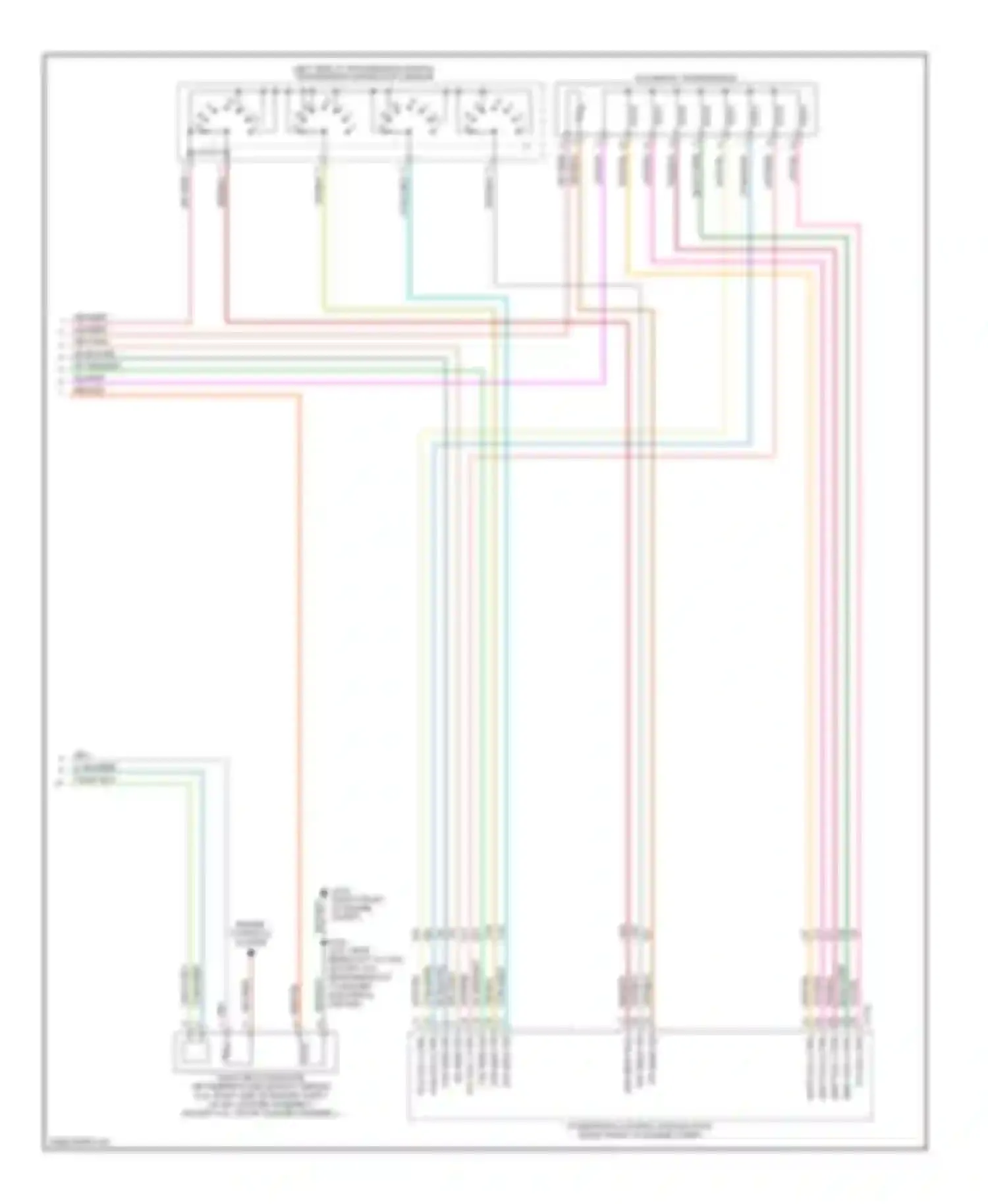 Wiring diagram oss sens sig for Ford Mustang V (2004-2009)