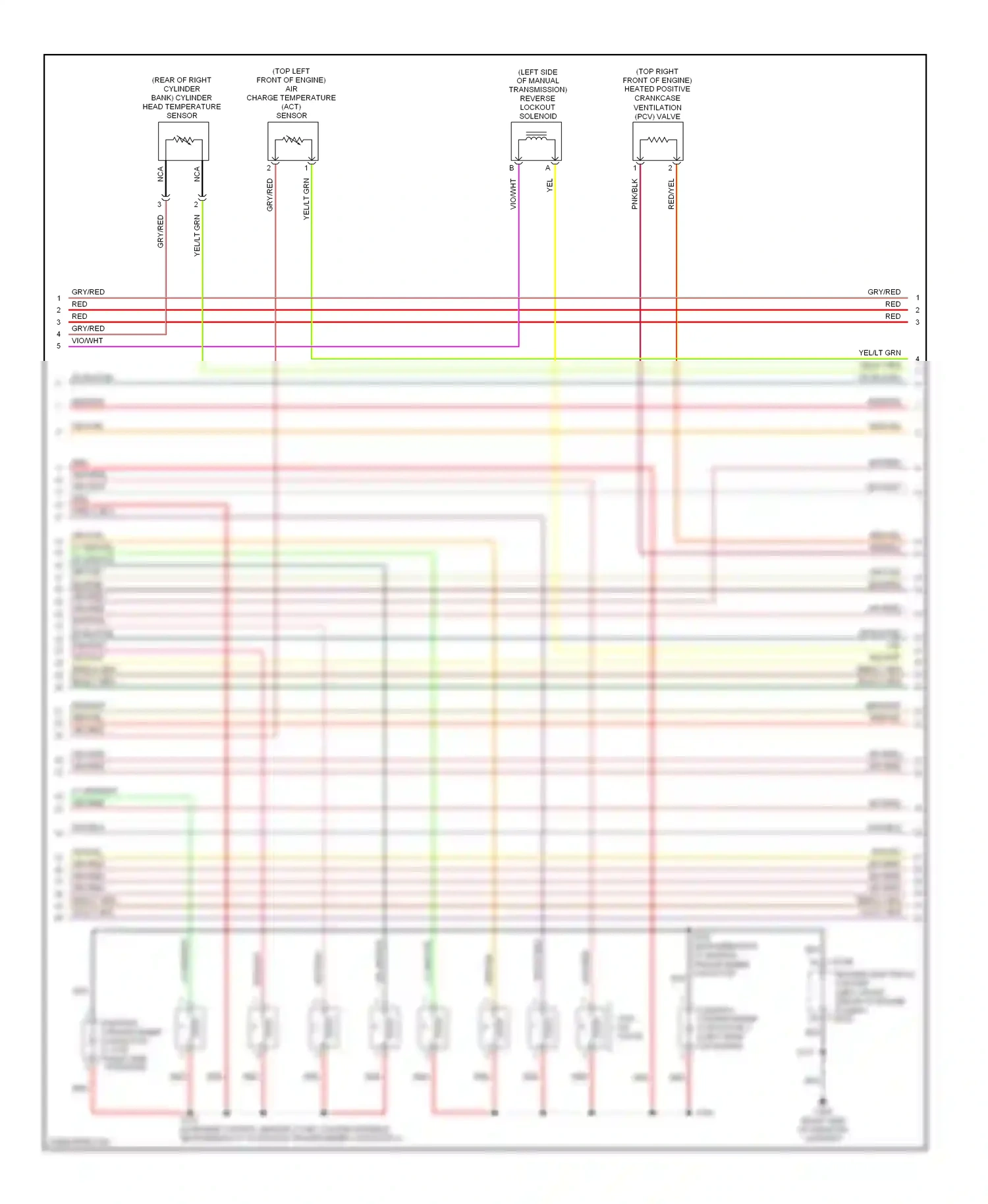 Wiring diagram pnk/blk for Ford Mustang V (2004-2009) (9 of 16)