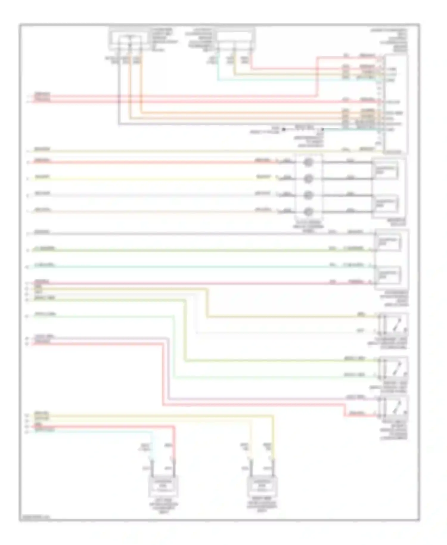 Wiring diagram v ref v out gnd for Ford Mustang V (2004-2009)